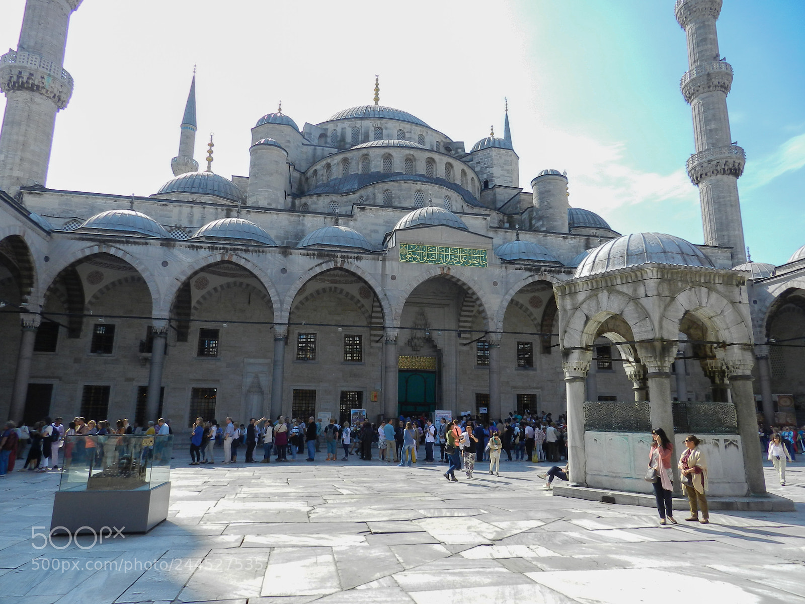 Nikon Coolpix P500 sample photo. Sultan ahmed mosque photography