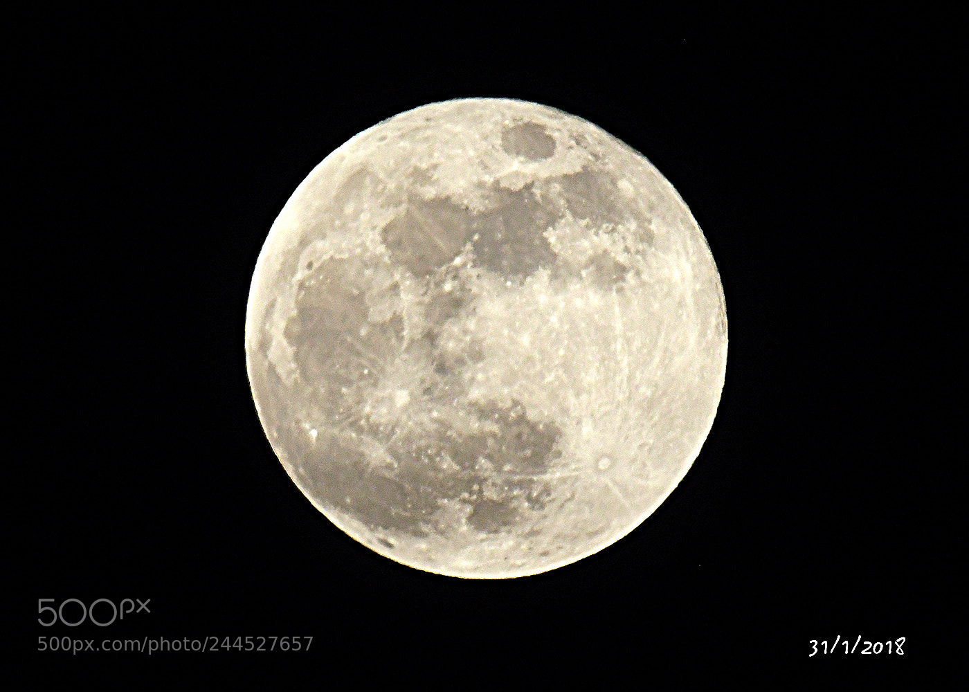 Nikon D500 sample photo. Super moon photography