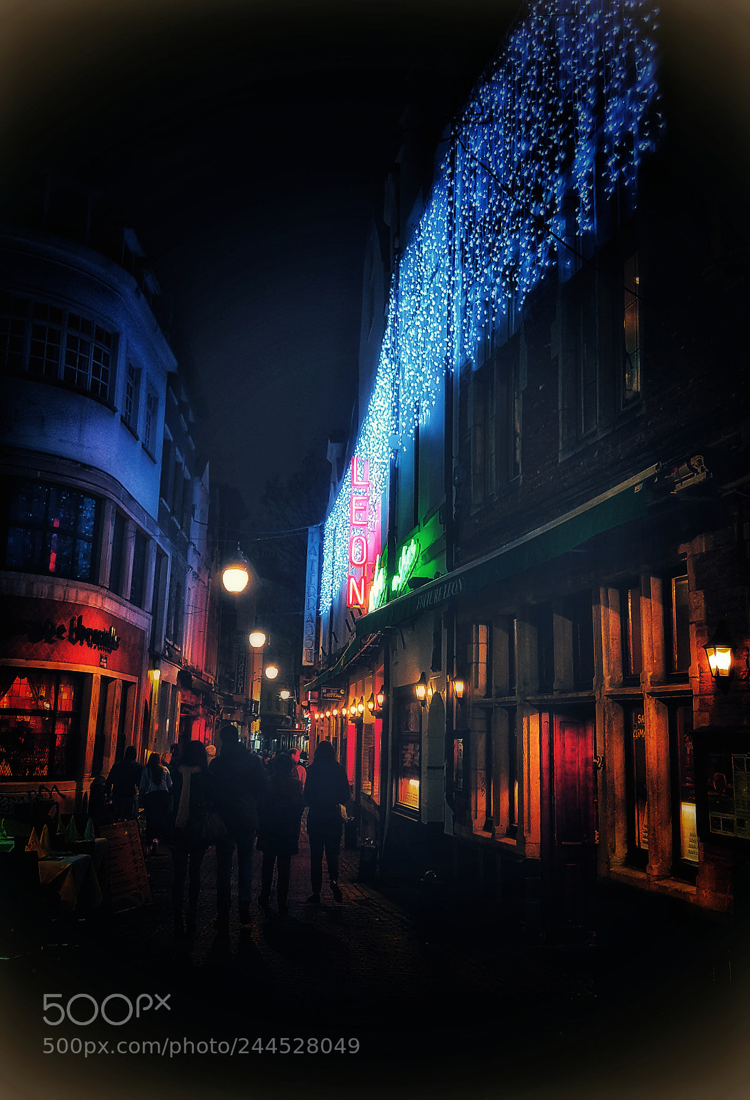 Samsung Galaxy S6 sample photo. The neon alley photography