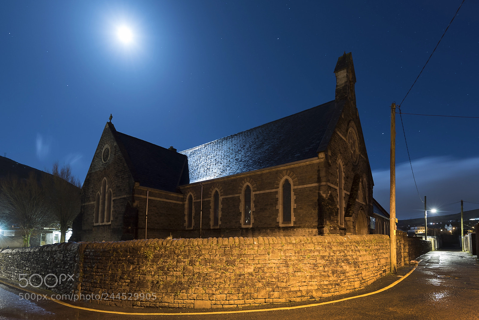 Nikon D810 sample photo. St andrews church, tonypandy. photography