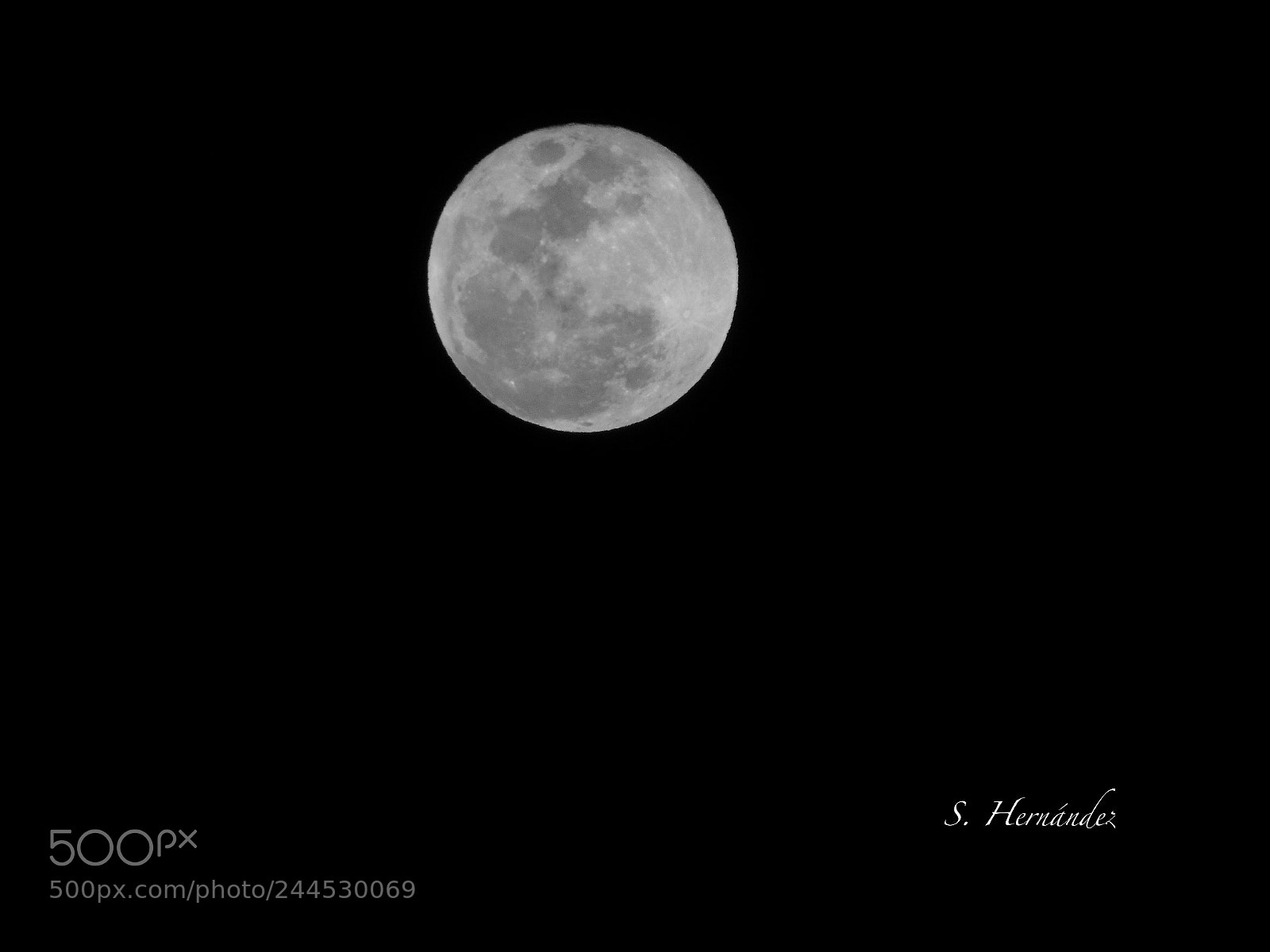 Sony Cyber-shot DSC-H300 sample photo. Super moon photography