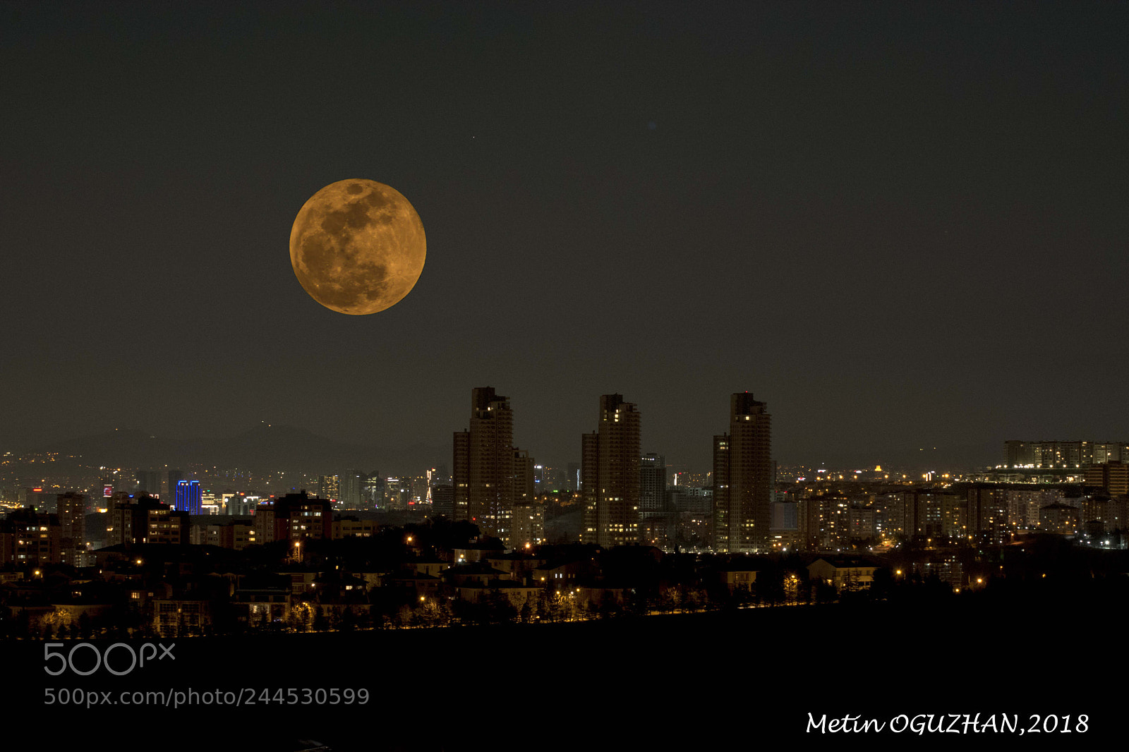 Nikon D7100 sample photo. Super blue blood moon photography