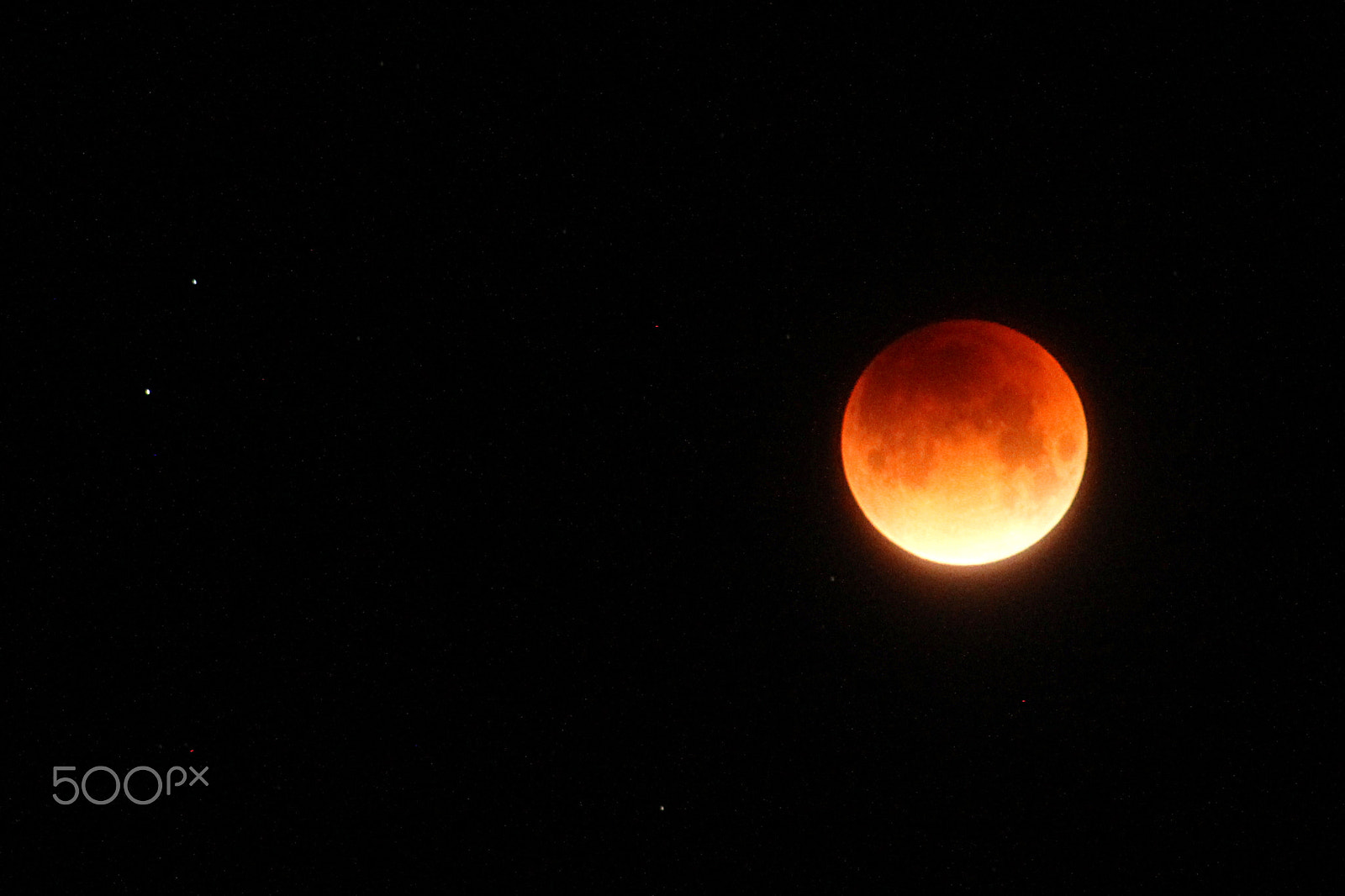 Canon EF 75-300mm f/4-5.6 USM sample photo. Super blue blood moon #1 photography