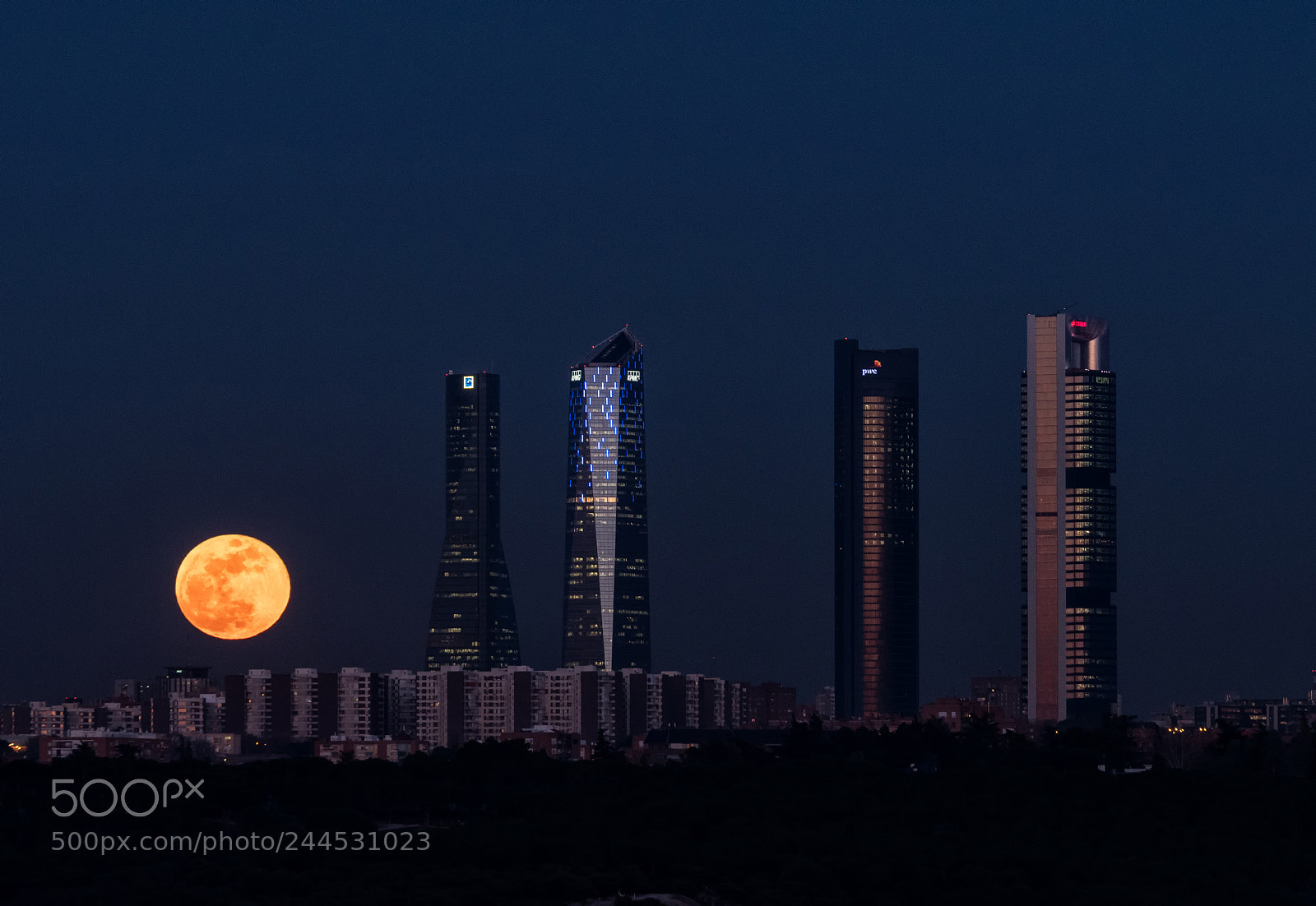 Nikon D500 sample photo. Superluna azul de sangre photography