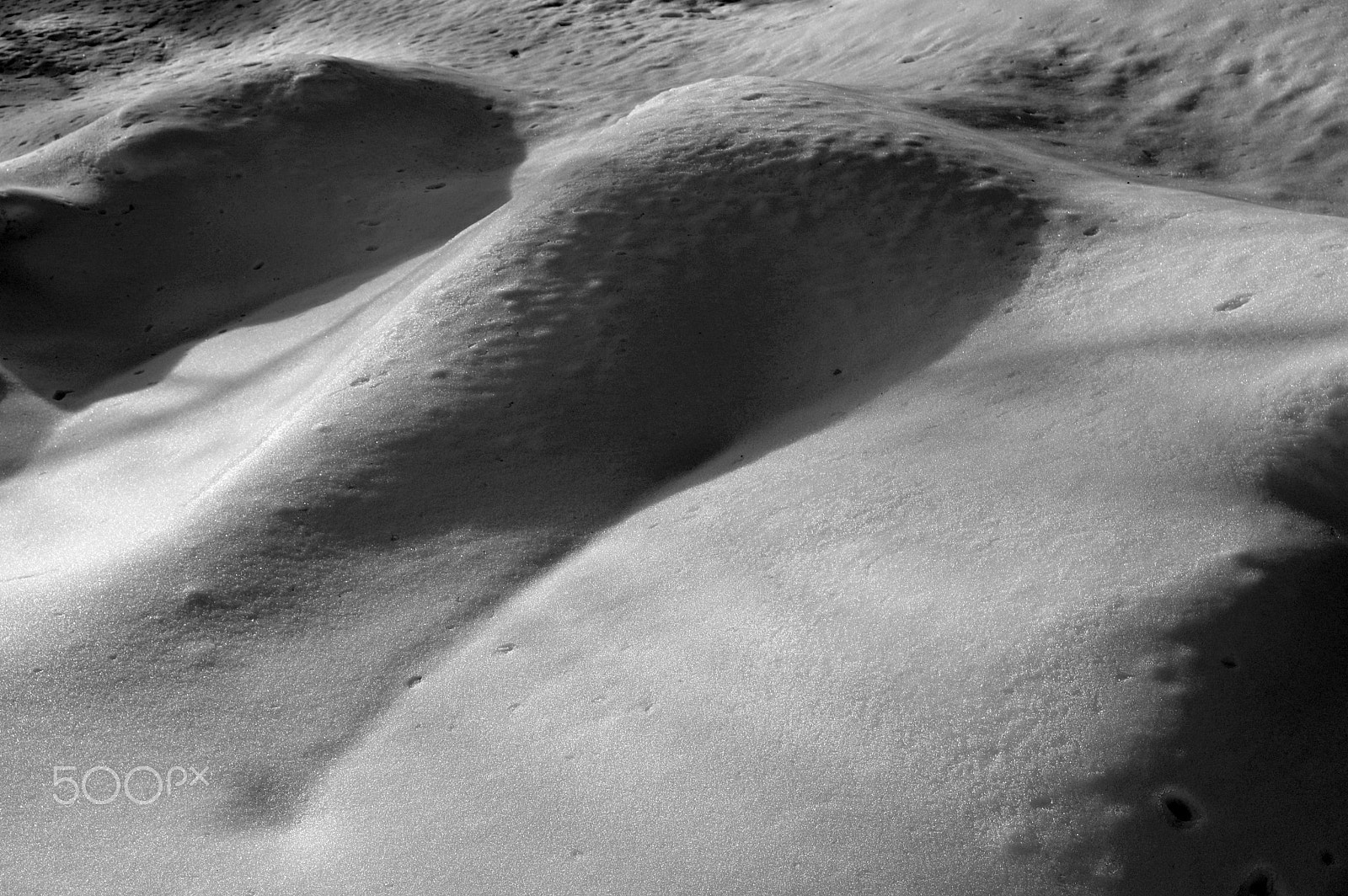 Pentax KP sample photo. Snow dunes photography