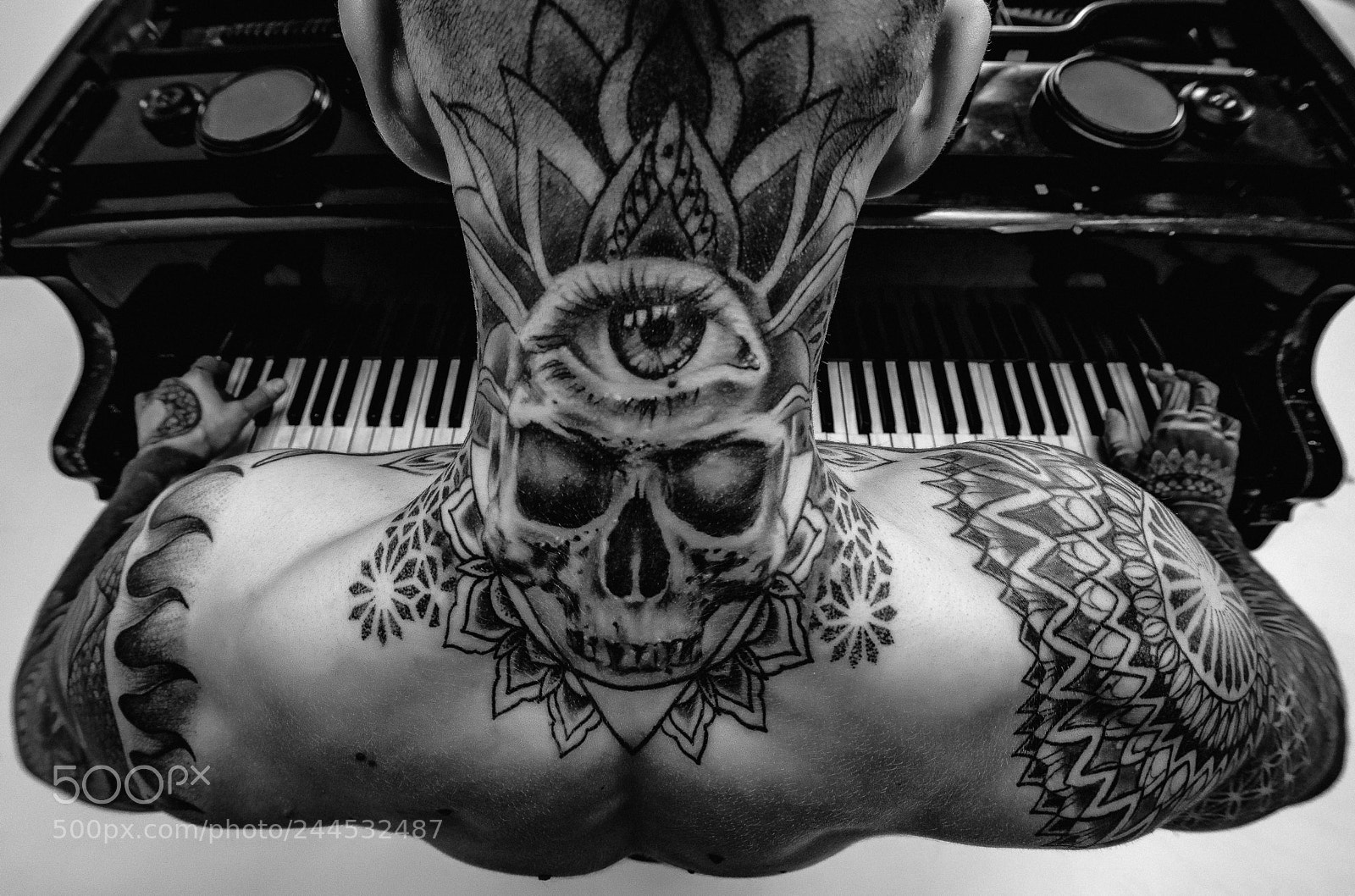 Nikon D810 sample photo. Tatoo photography