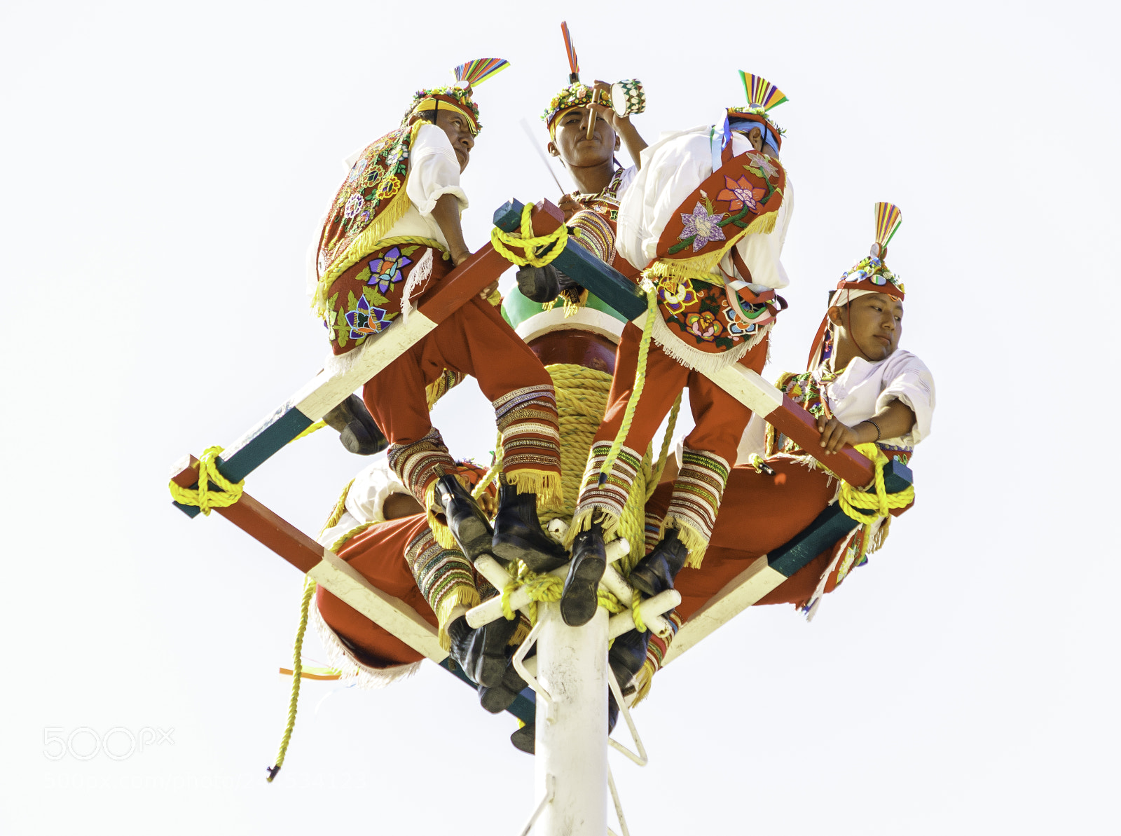 Sony a7R II sample photo. Voladores de papantla photography