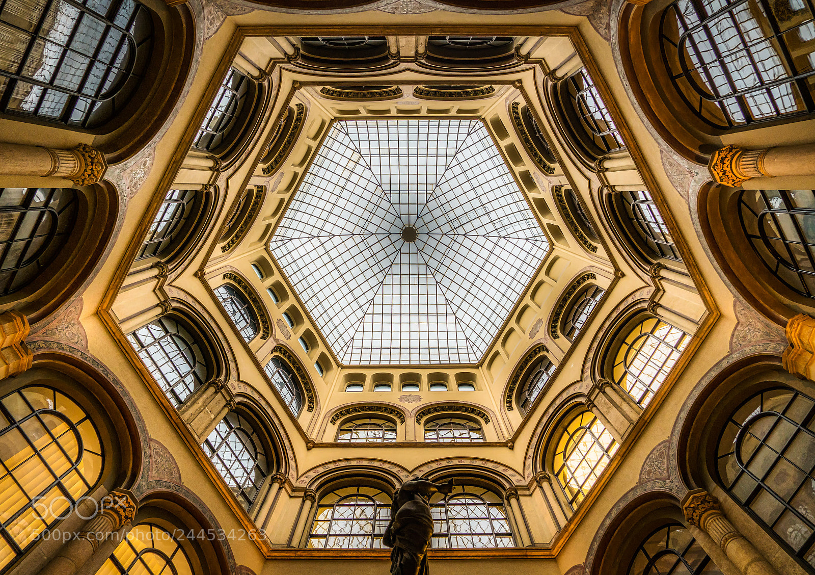 Sony a7R II sample photo. Ferstel passage photography
