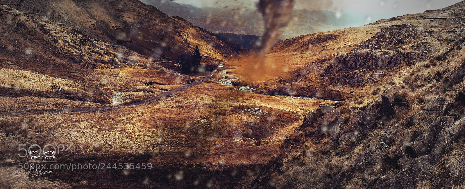 Nikon D7100 sample photo. Snowdonia storm photography