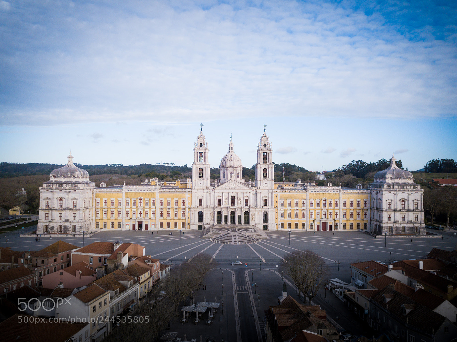 DJI FC220 sample photo. Convento mafra photography