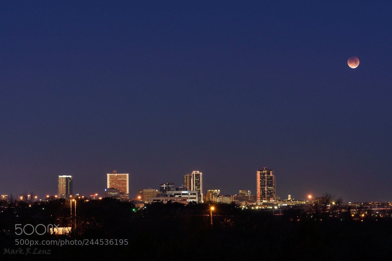 Nikon D7200 sample photo. Super blue blood red photography