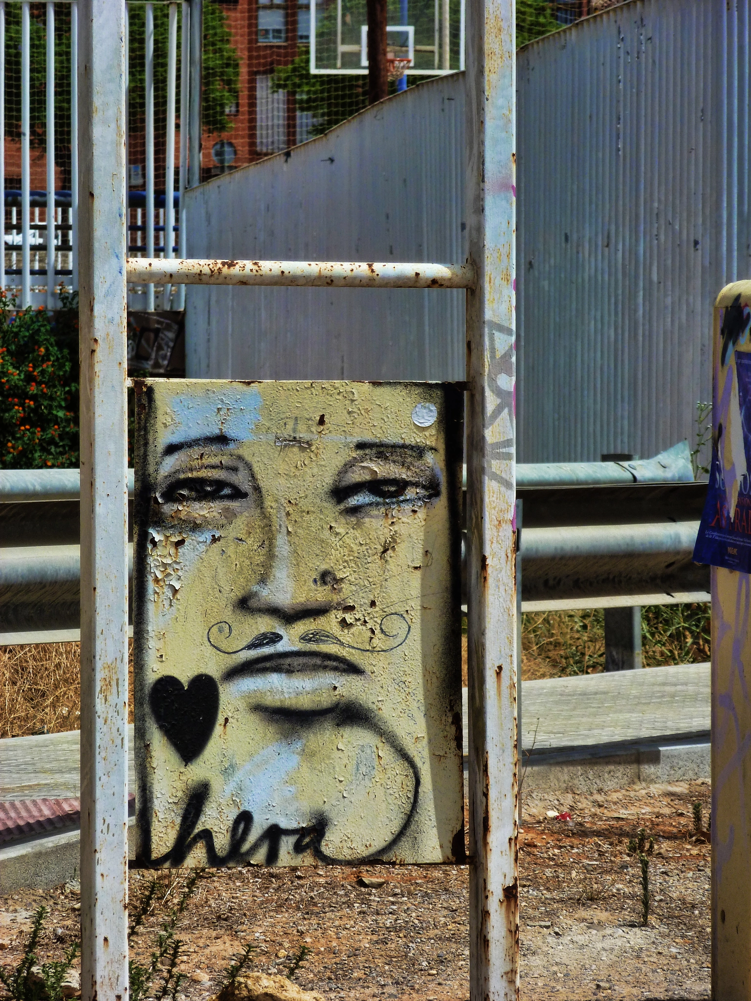 Panasonic Lumix DMC-ZS8 (Lumix DMC-TZ18) sample photo. Rusty face photography