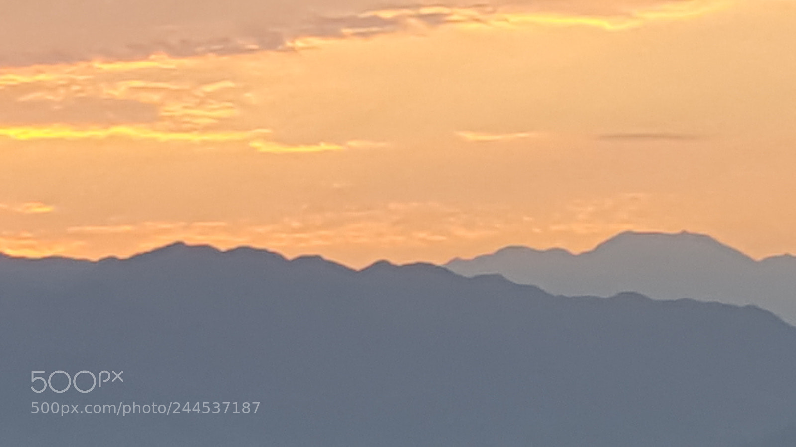 Samsung Galaxy S6 sample photo. Orange sky photography