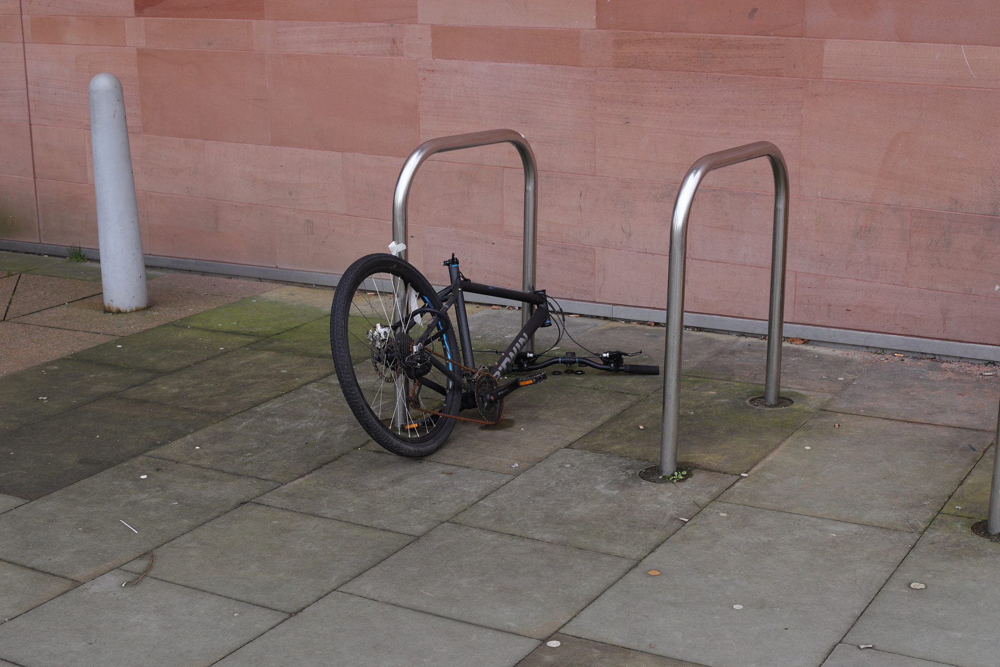 Canon EF 50mm F1.4 USM sample photo. Bike parking photography