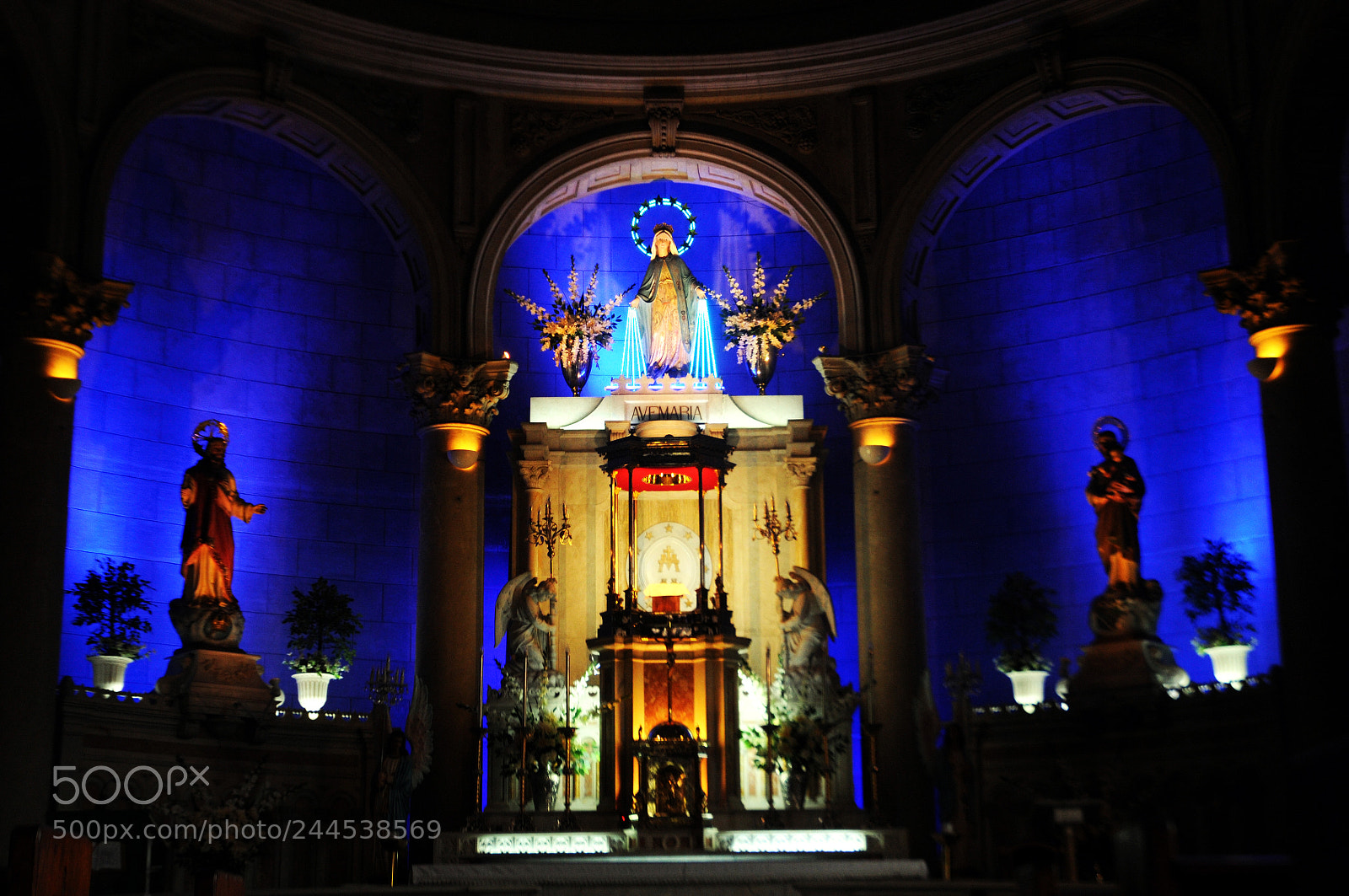 Nikon D300S sample photo. Miraflores - iglesia photography