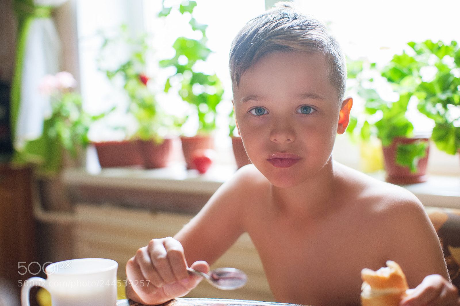 Nikon D700 sample photo. Cute boy ready for photography