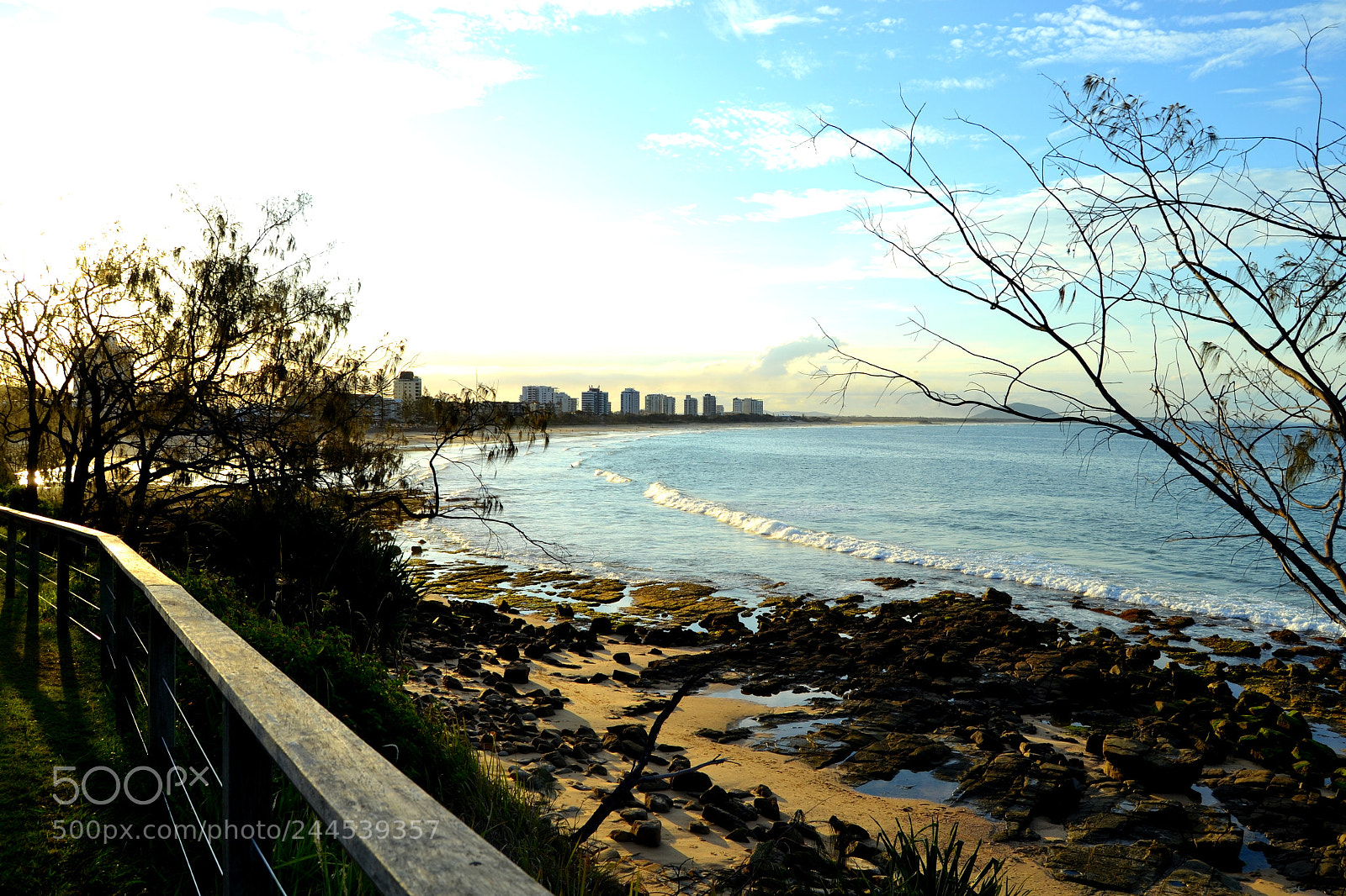 Nikon D3100 sample photo. Amazing sunset in mooloolaba photography