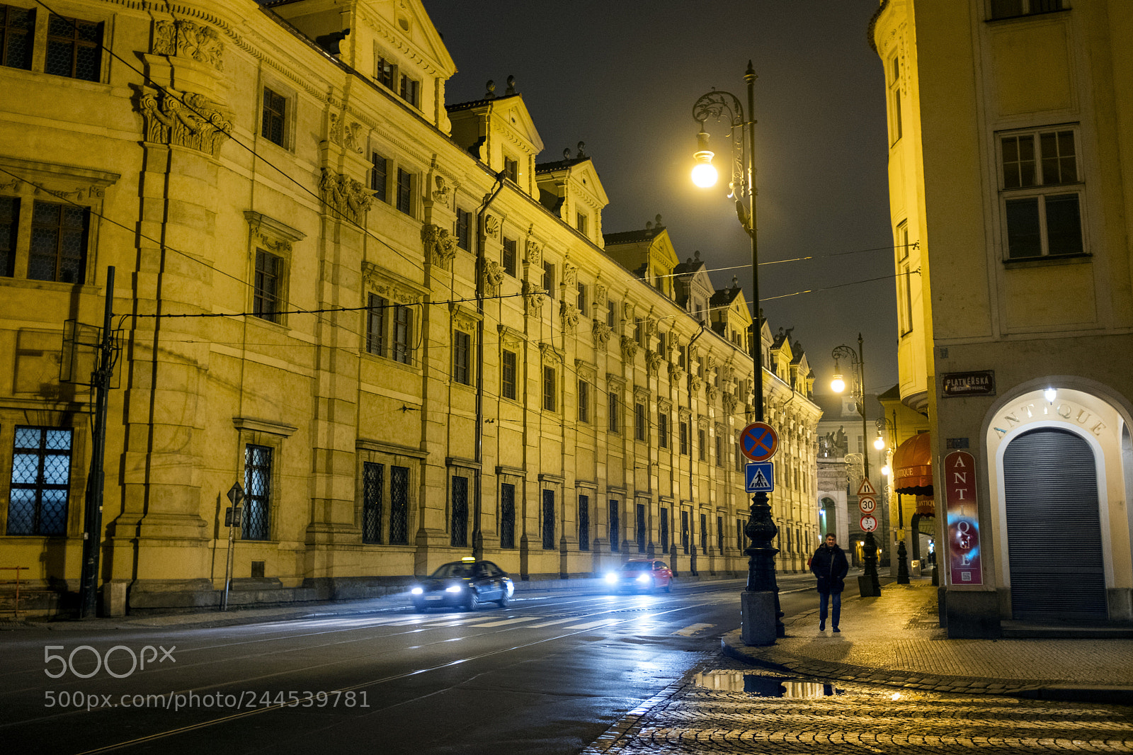 Fujifilm X100F sample photo. A night in prague photography