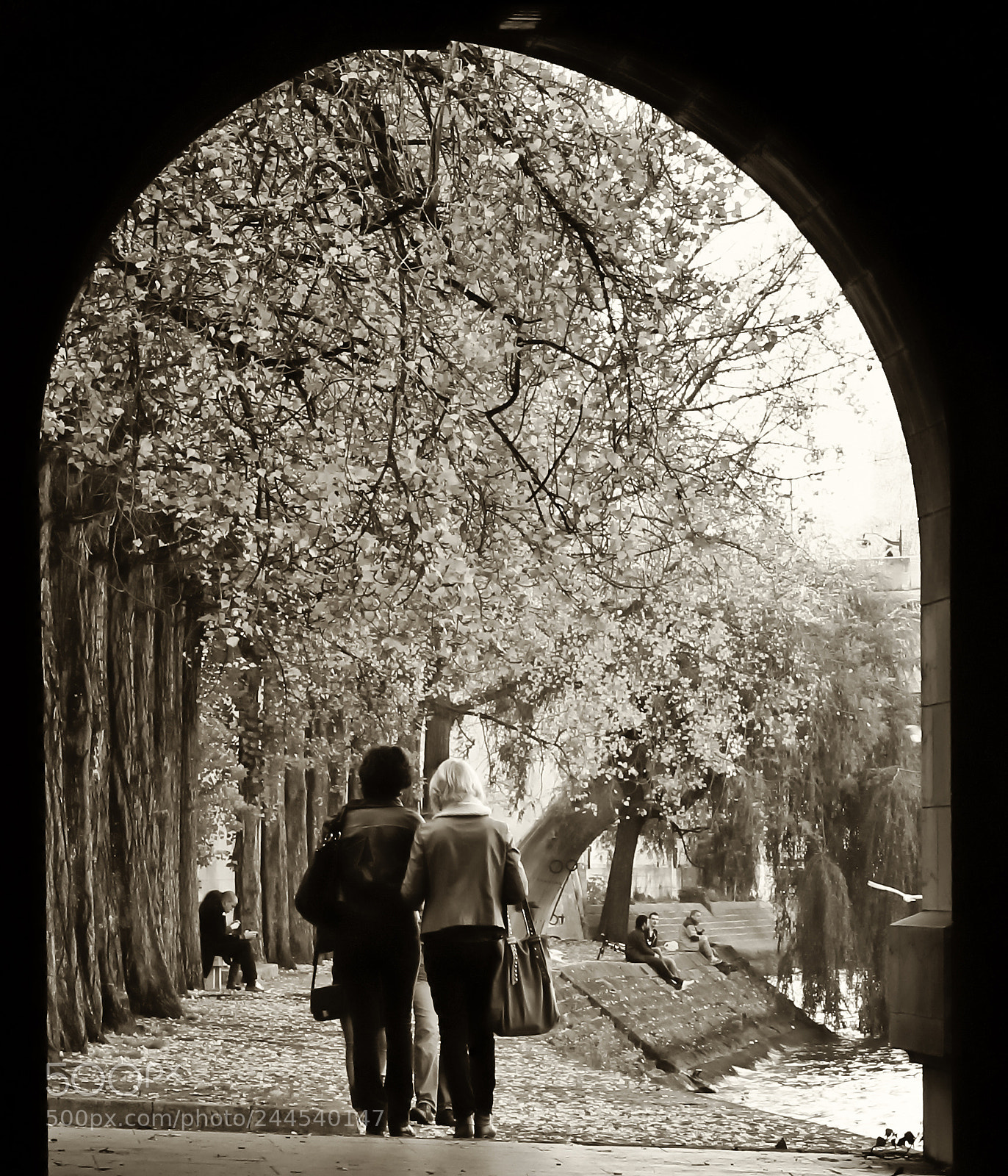 Canon EOS 60D sample photo. Along the quais photography