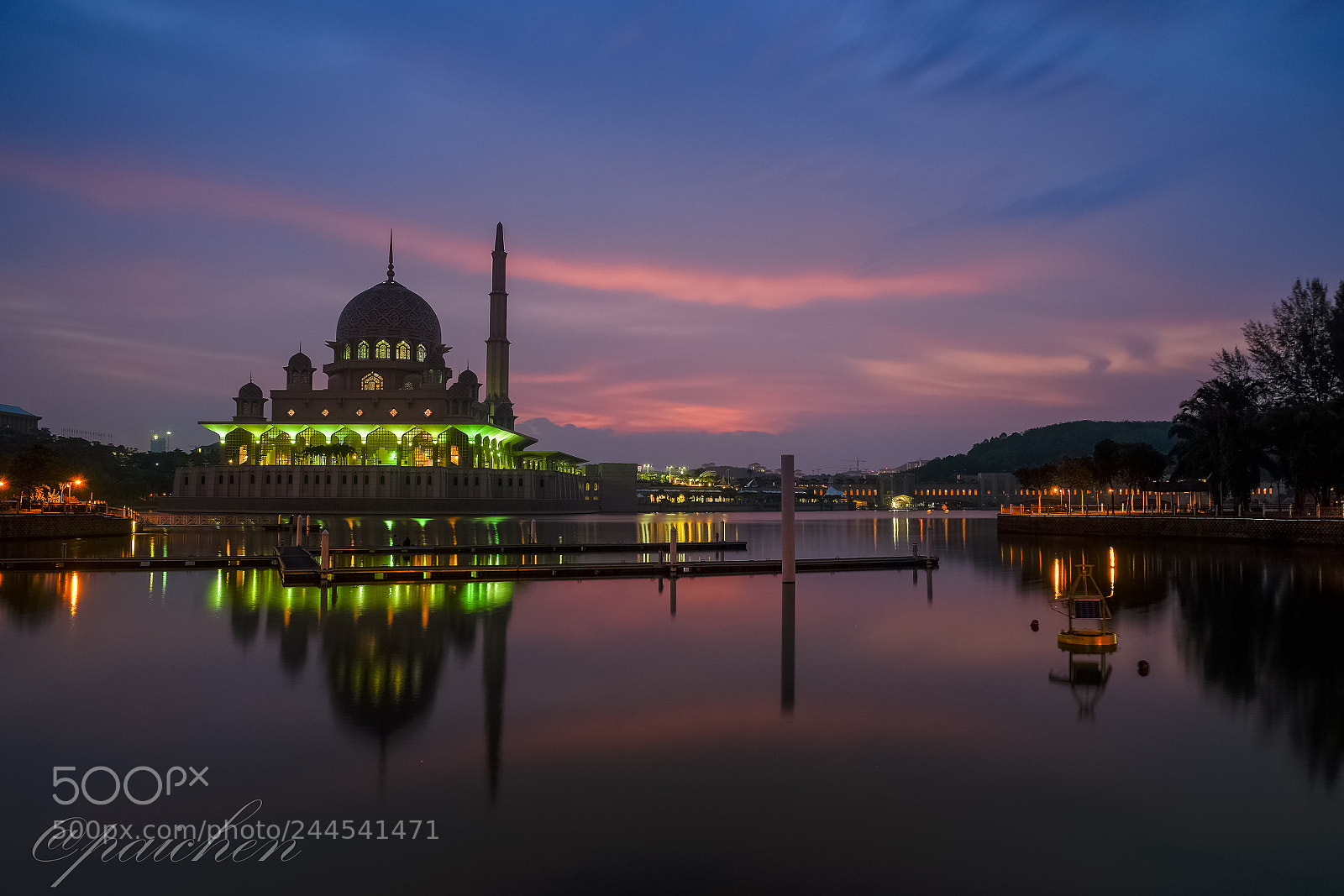 Fujifilm X-E2 sample photo. Sunrise at putra mosque photography
