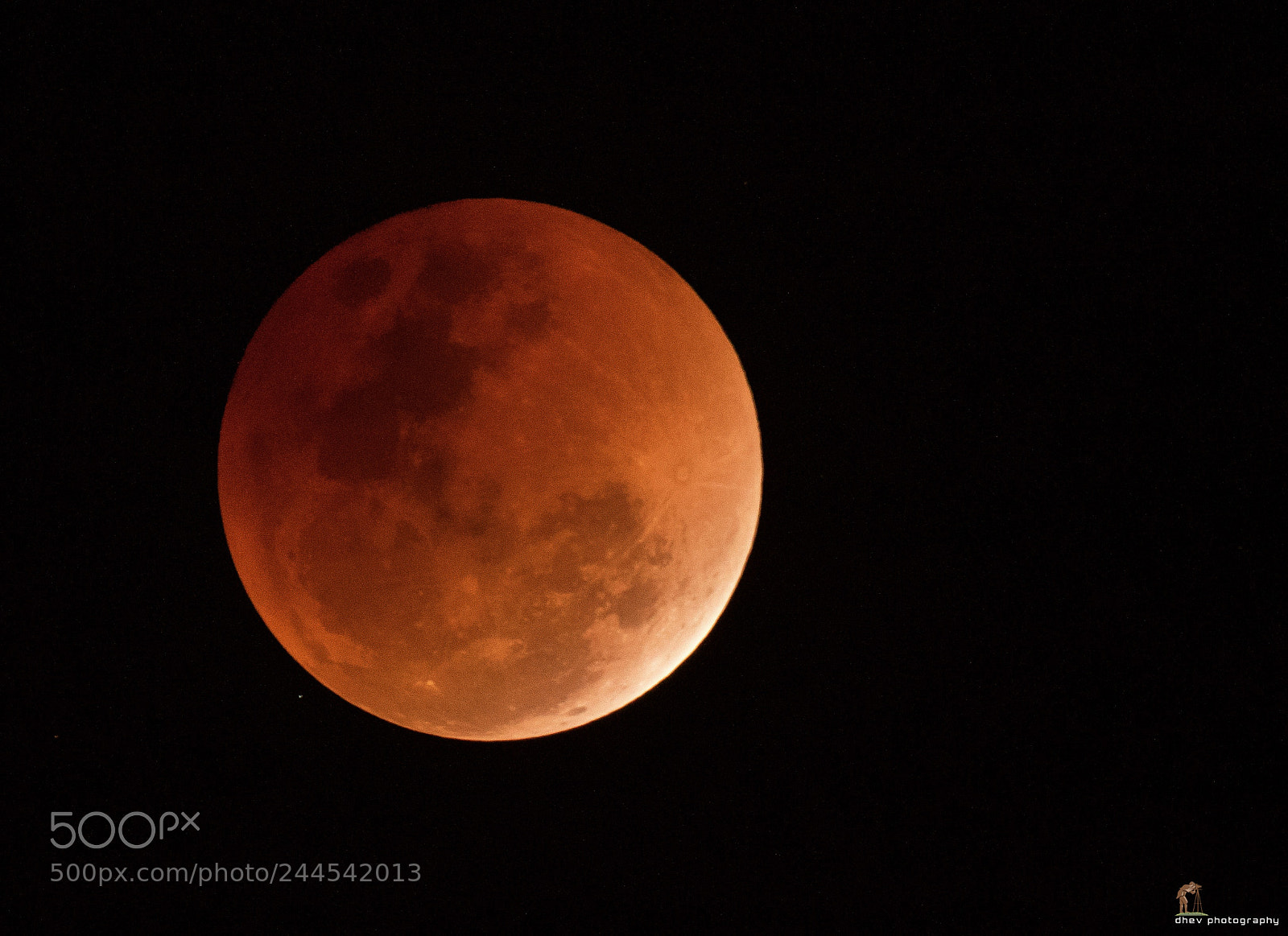 Canon EOS 7D Mark II sample photo. Super blue blood moon photography