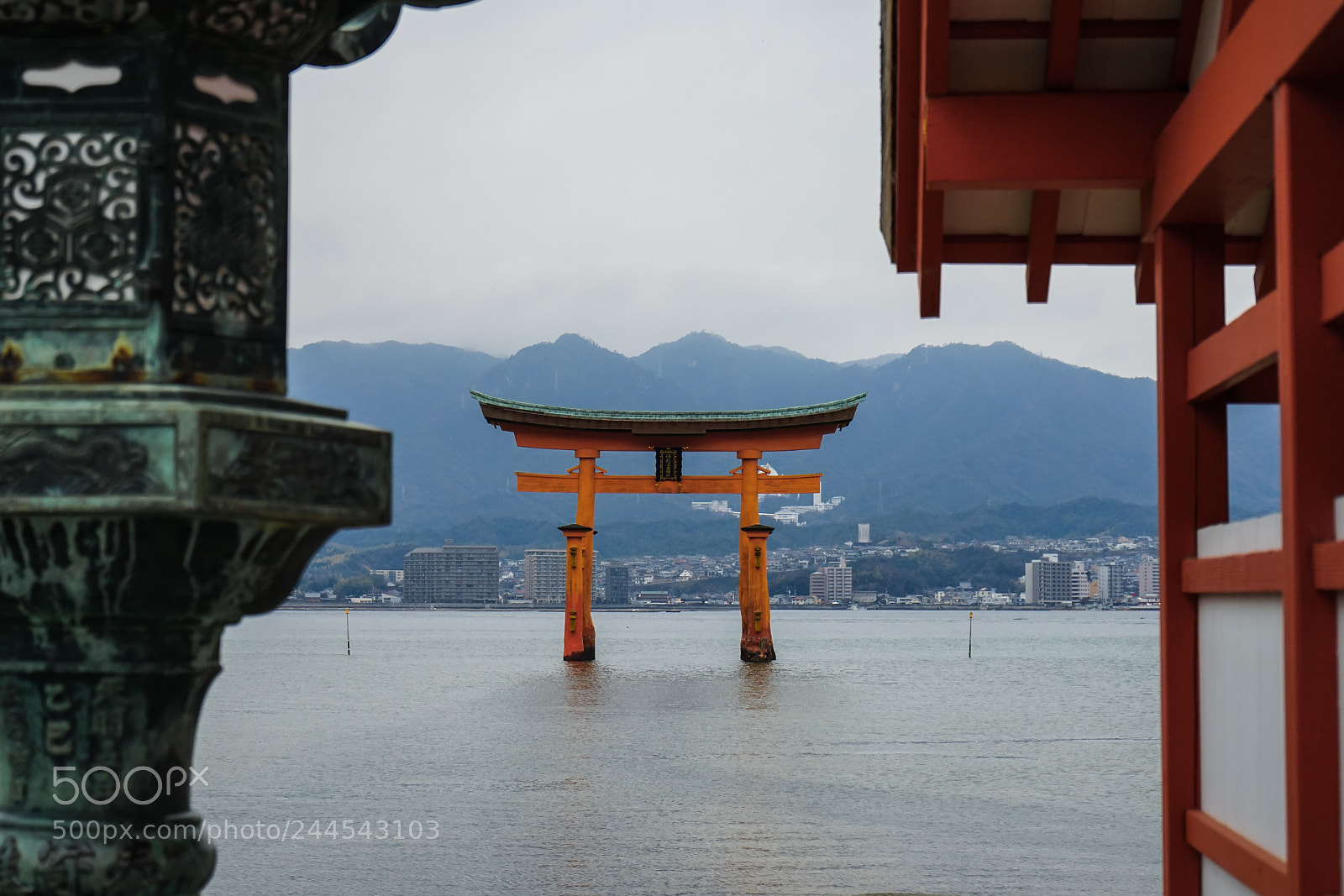 Sony a7 II sample photo. Torii gate photography