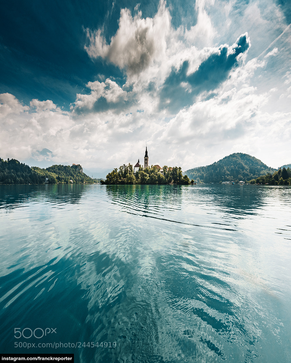 Nikon D810 sample photo. Bled lake in slovenia photography