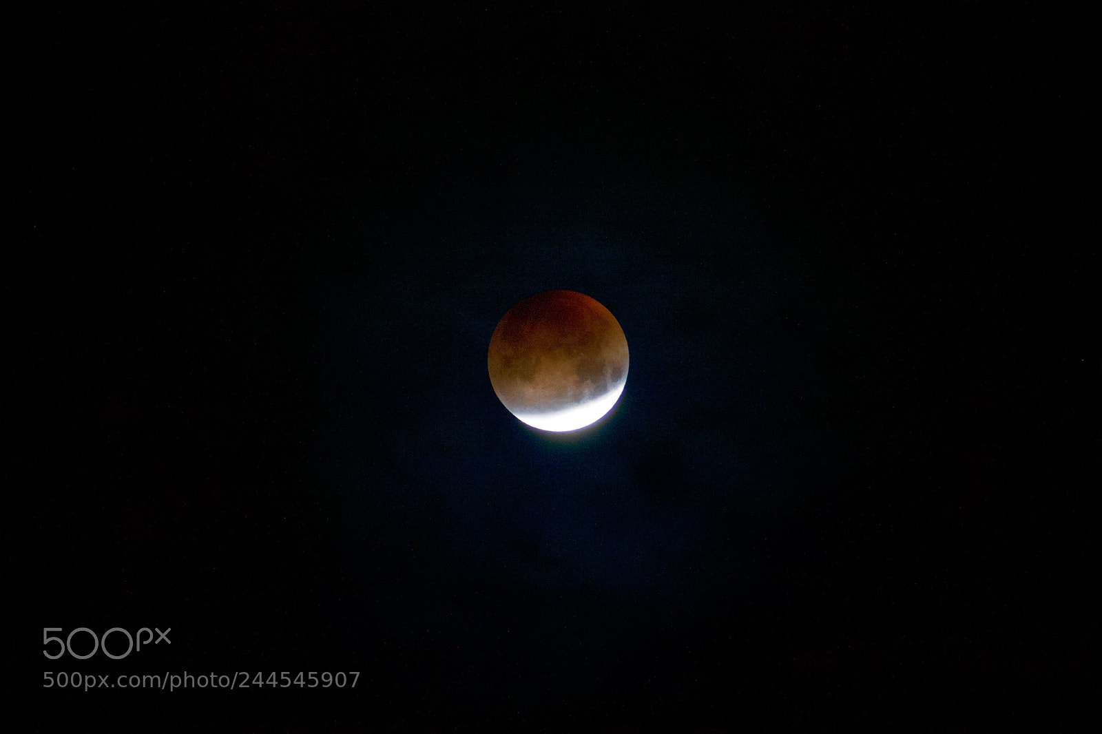 Canon EOS 350D (EOS Digital Rebel XT / EOS Kiss Digital N) sample photo. Super blue blood moon' 2018 photography