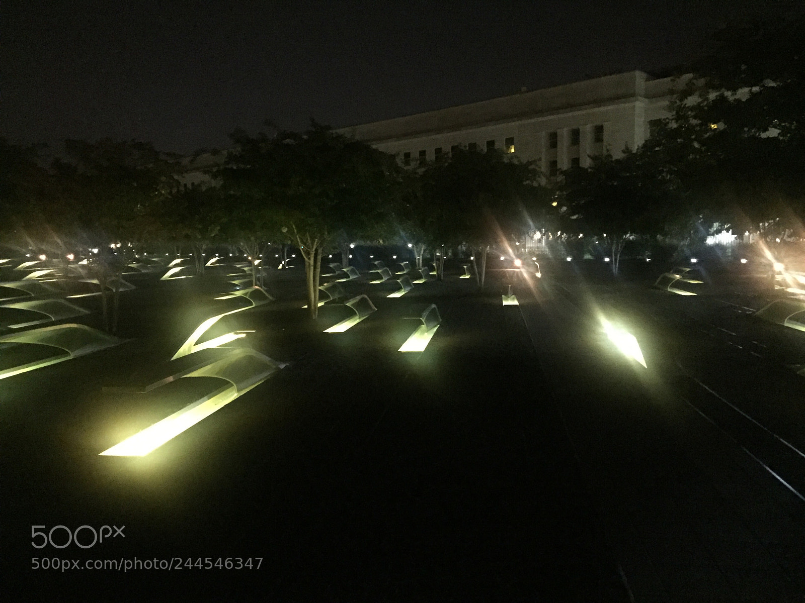 Apple iPhone 6 sample photo. Pentagon memorial photography