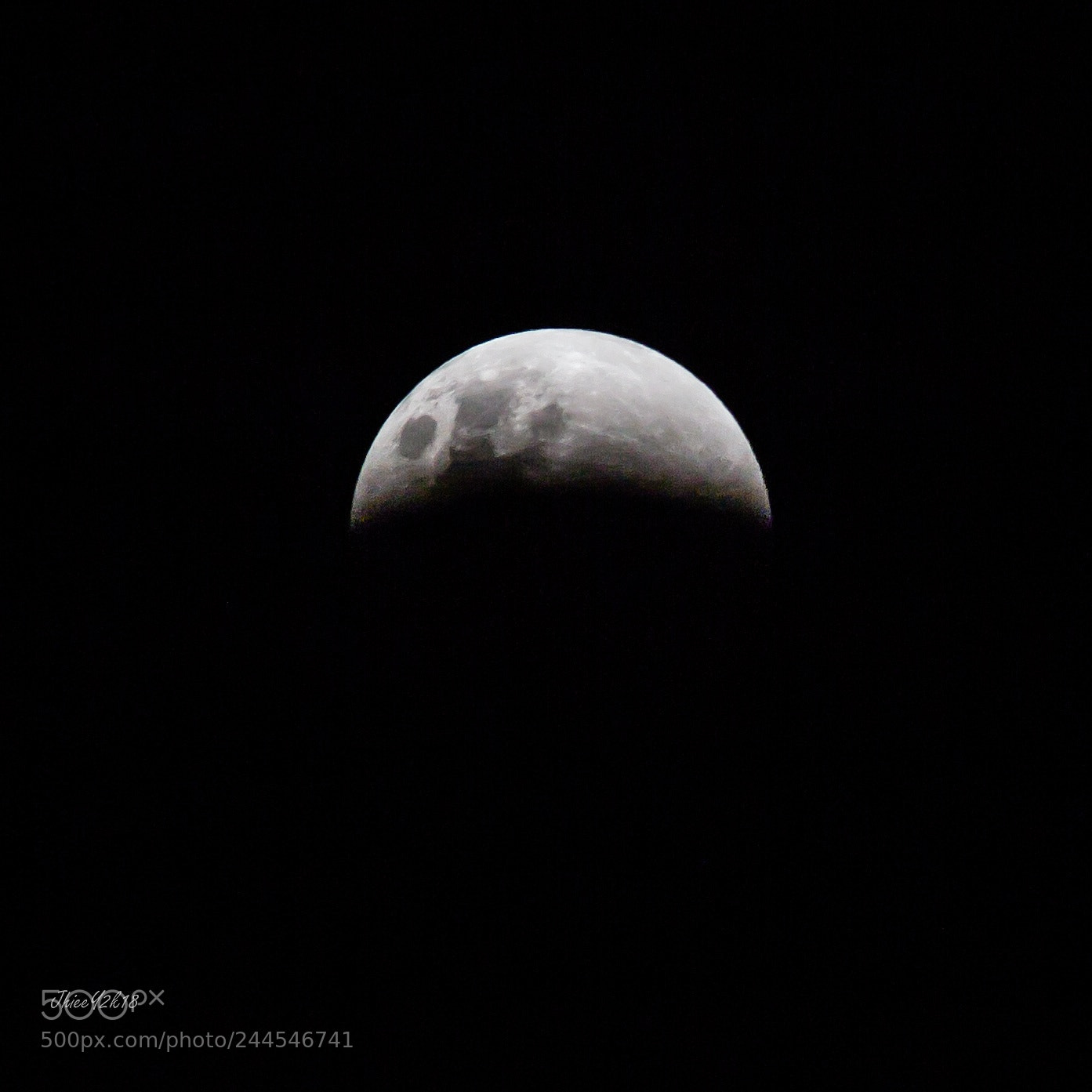 Canon EOS 60D sample photo. A blue blood moon photography
