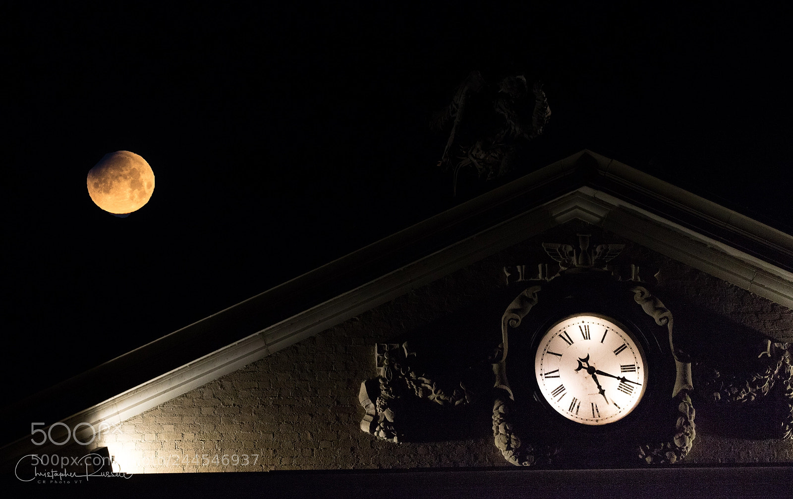 Canon EOS 7D Mark II sample photo. Super blue blood moon photography