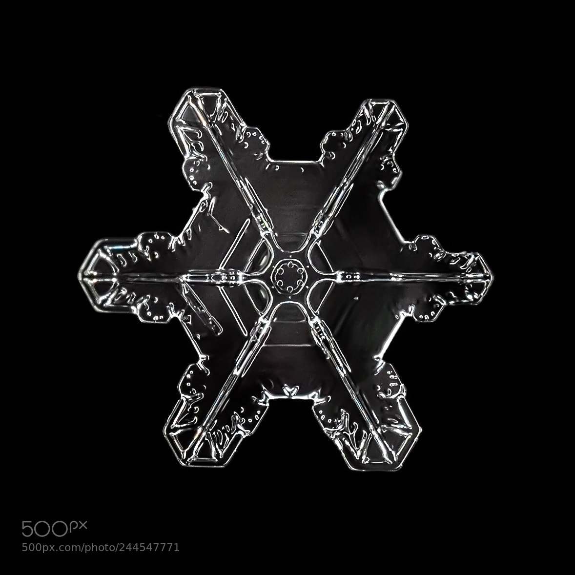 Canon EOS 7D Mark II sample photo. Snowflake photography