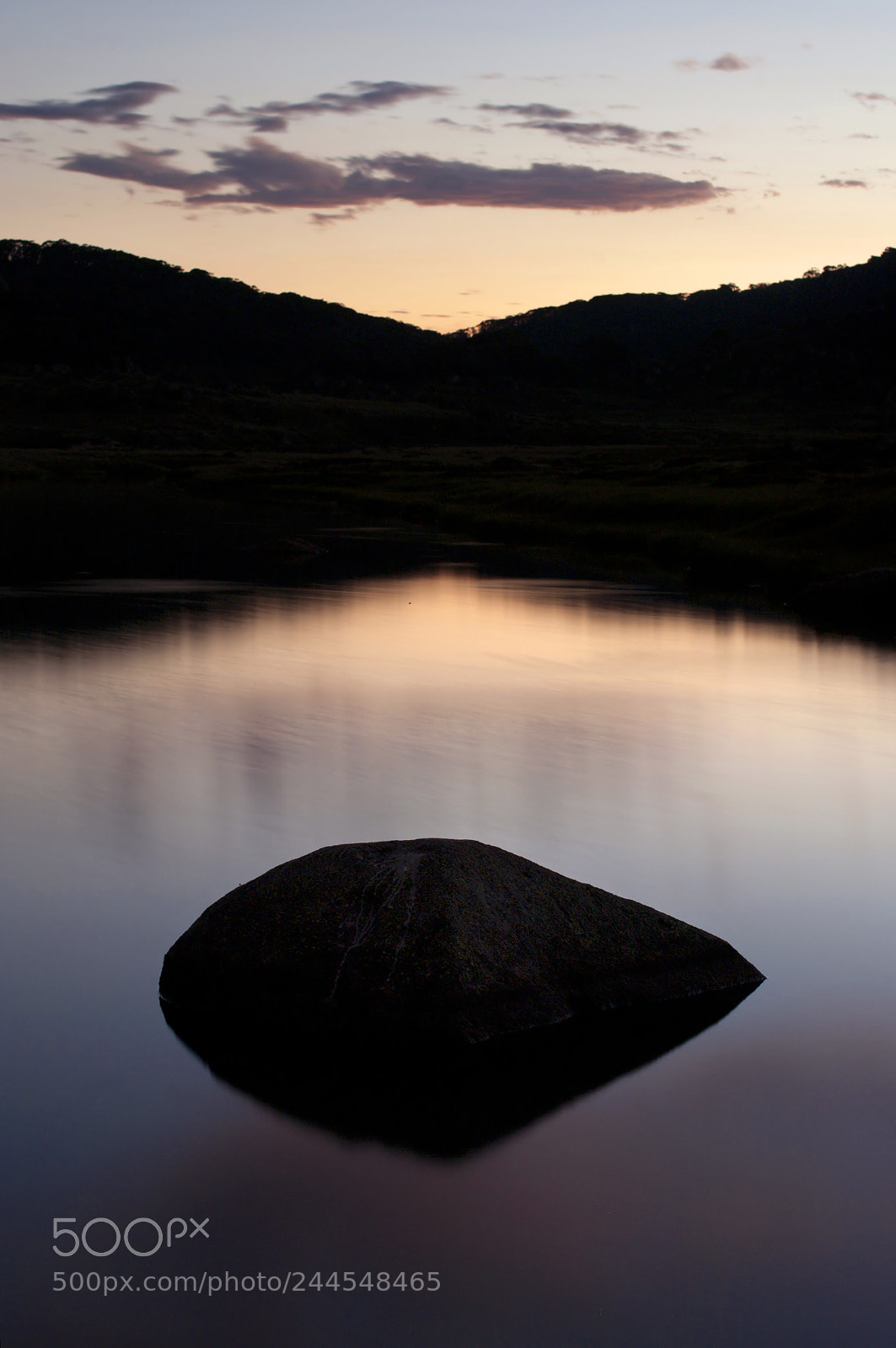 Pentax K20D sample photo. Snowy mountains australia photography