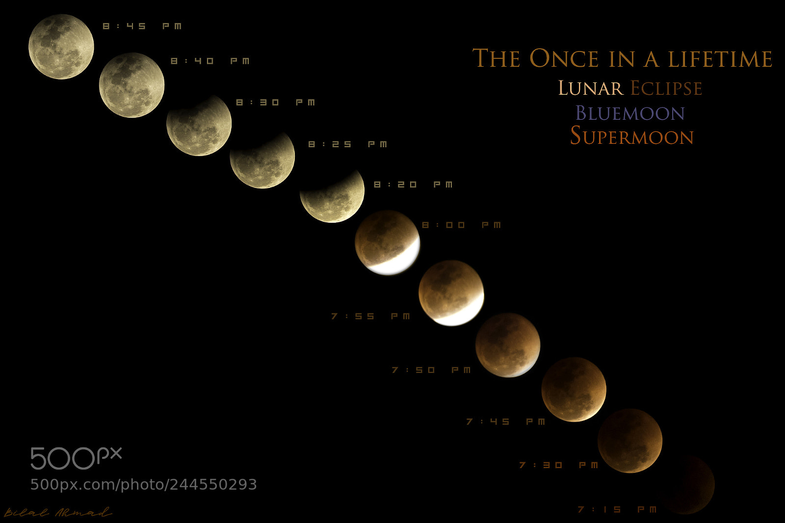 Canon EOS 7D Mark II sample photo. Lunar eclipse supermoon bluemoon-all photography