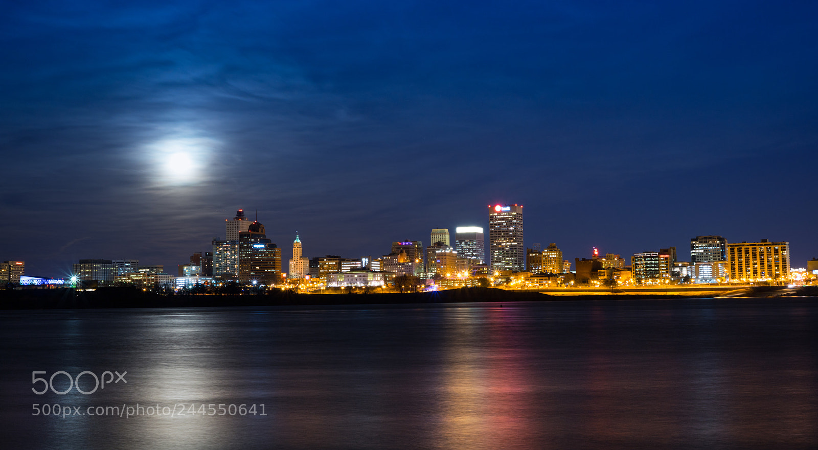 Sony a7 II sample photo. Super moon rise over photography