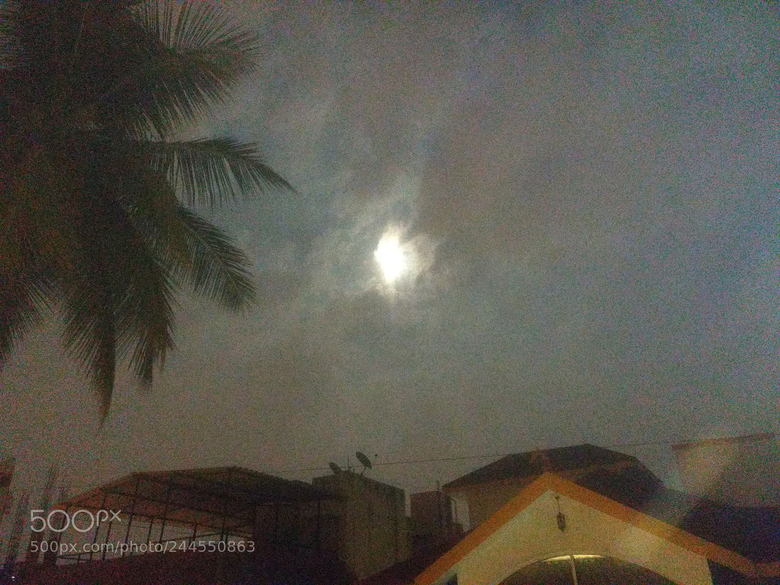 Motorola Moto G (4) sample photo. Lunar eclipse photography
