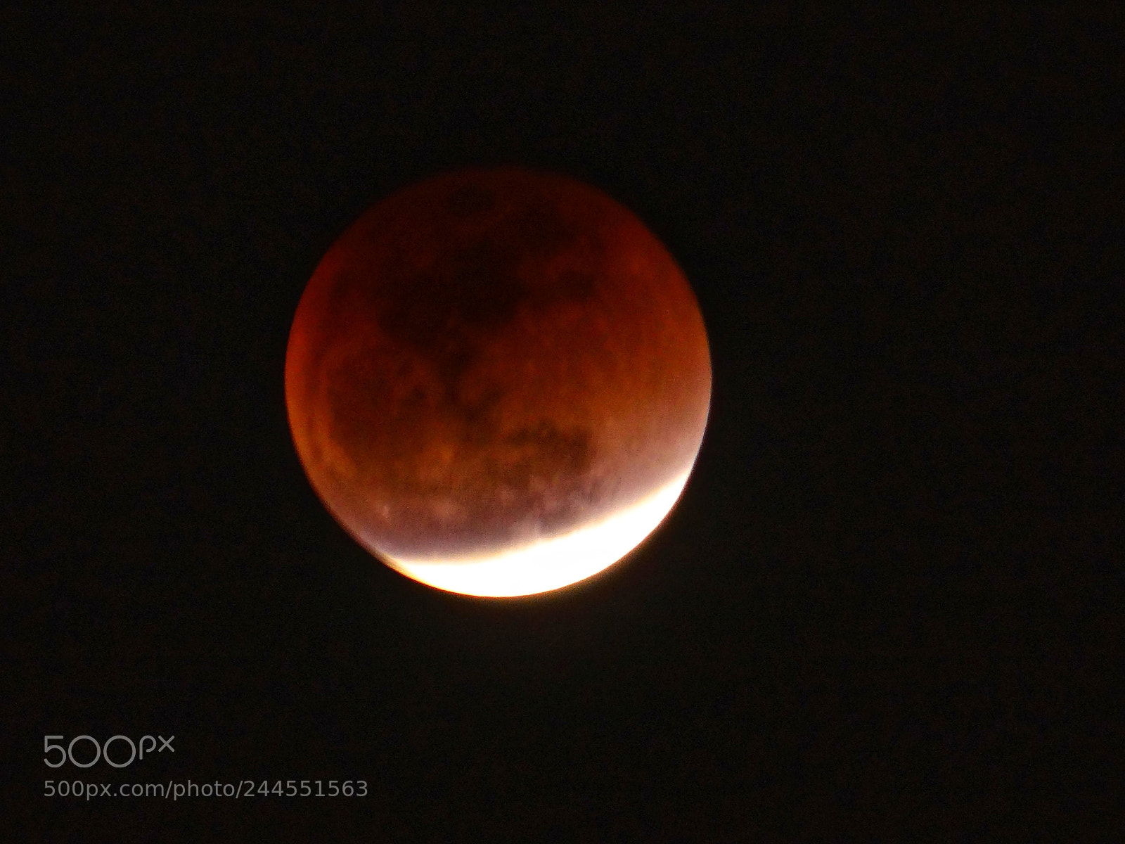 Sony DSC-HX200V sample photo. Lunar eclipse 2018.. photography