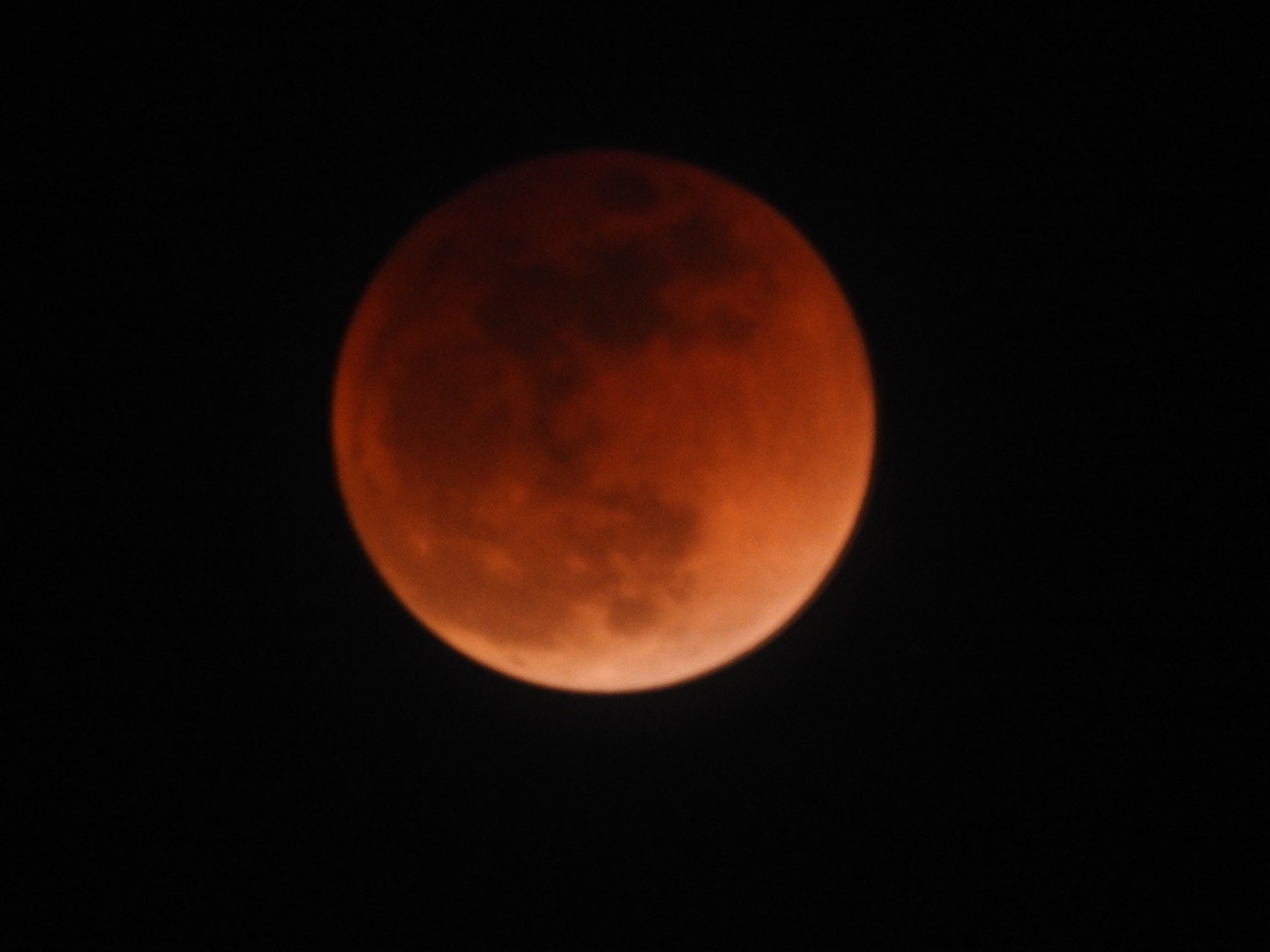 Nikon COOLPIX P900s sample photo. Red wave cover moon photography