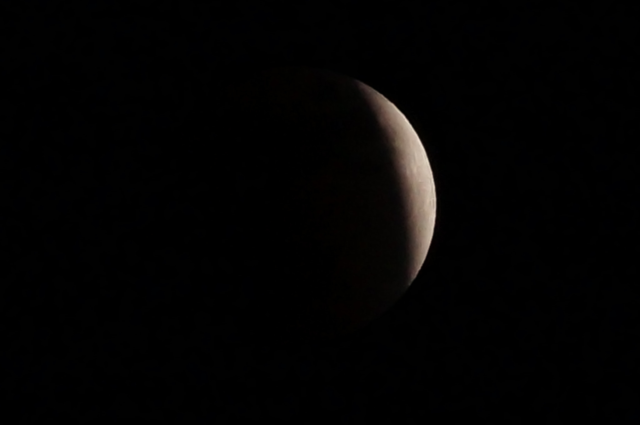 Sony DT 55-200mm F4-5.6 SAM sample photo. 2018　super blue blood moon photography