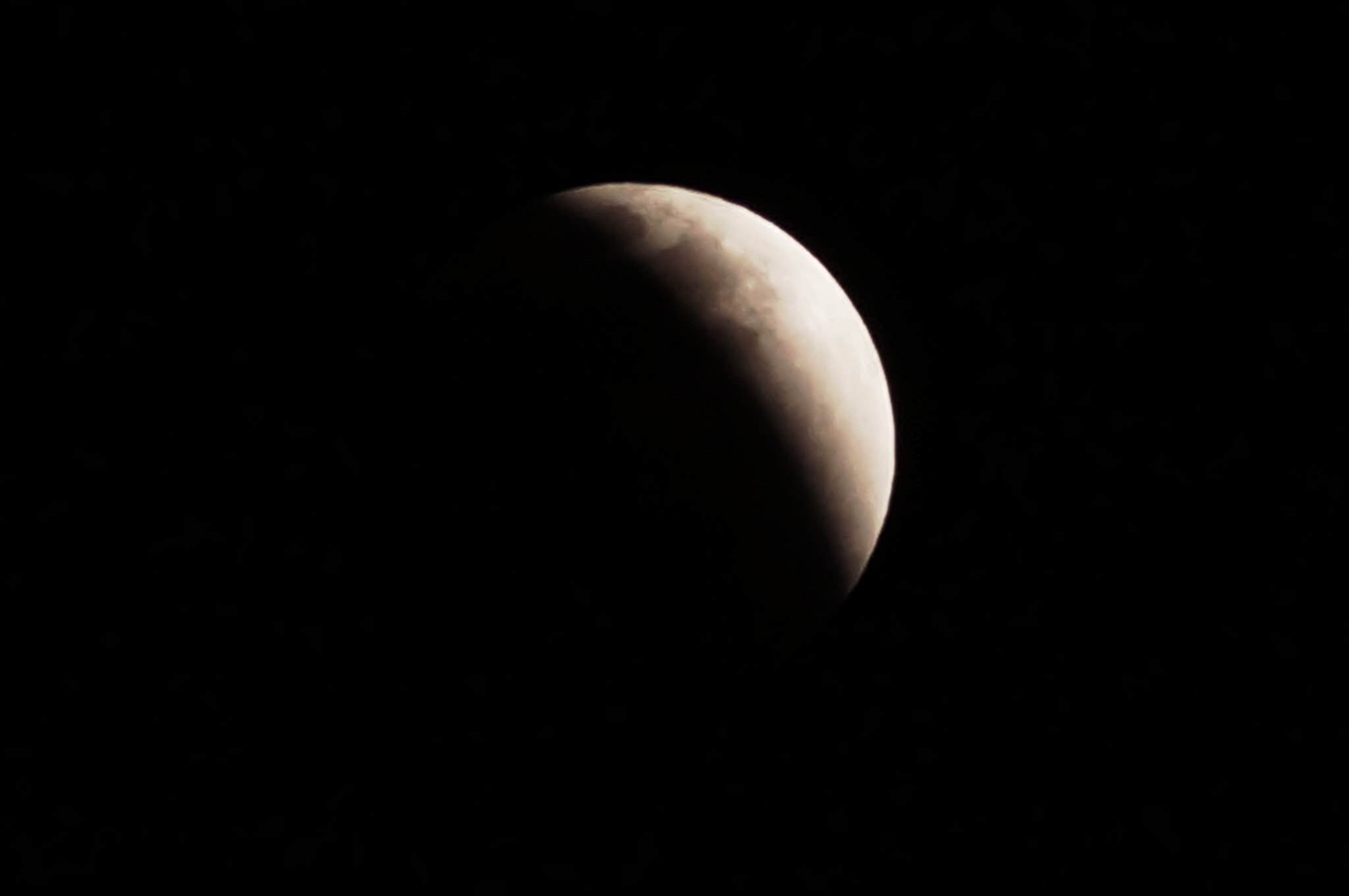 Sony DT 55-200mm F4-5.6 SAM sample photo. 2018　super blue blood moon photography