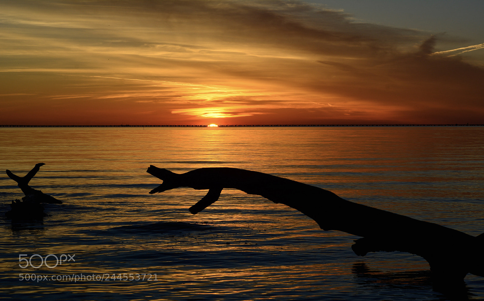 Nikon D7100 sample photo. Sunset on lake pontchartrain photography