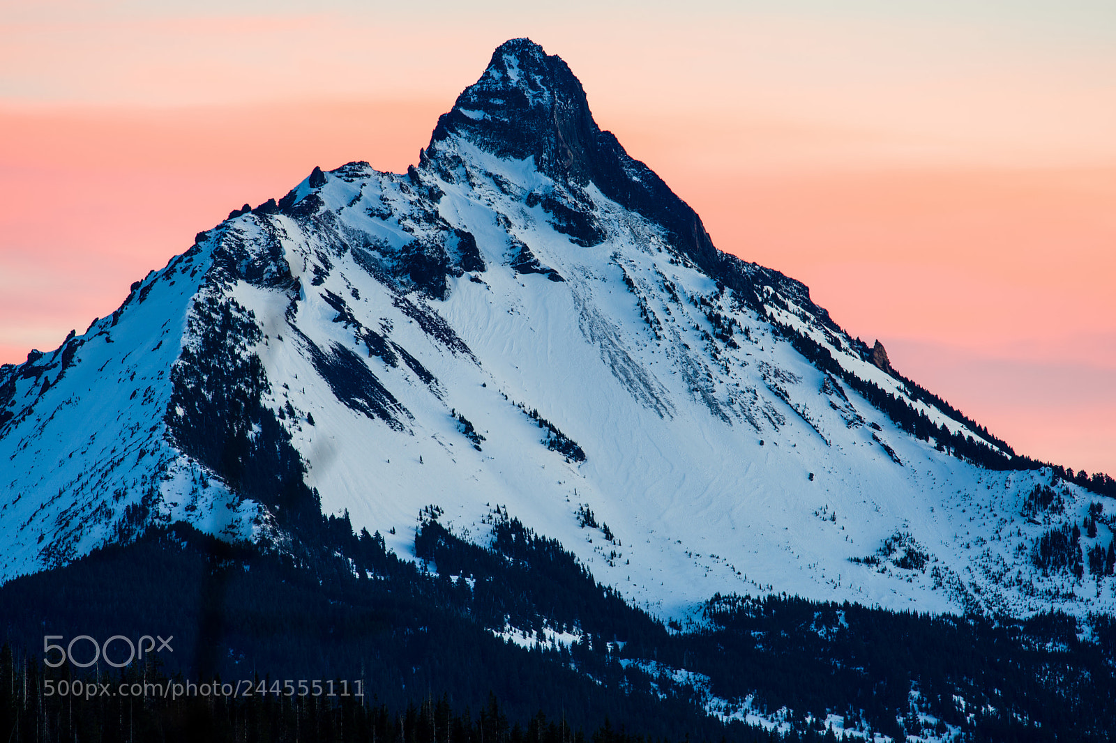 Nikon D7200 sample photo. Mt washington blue hour photography