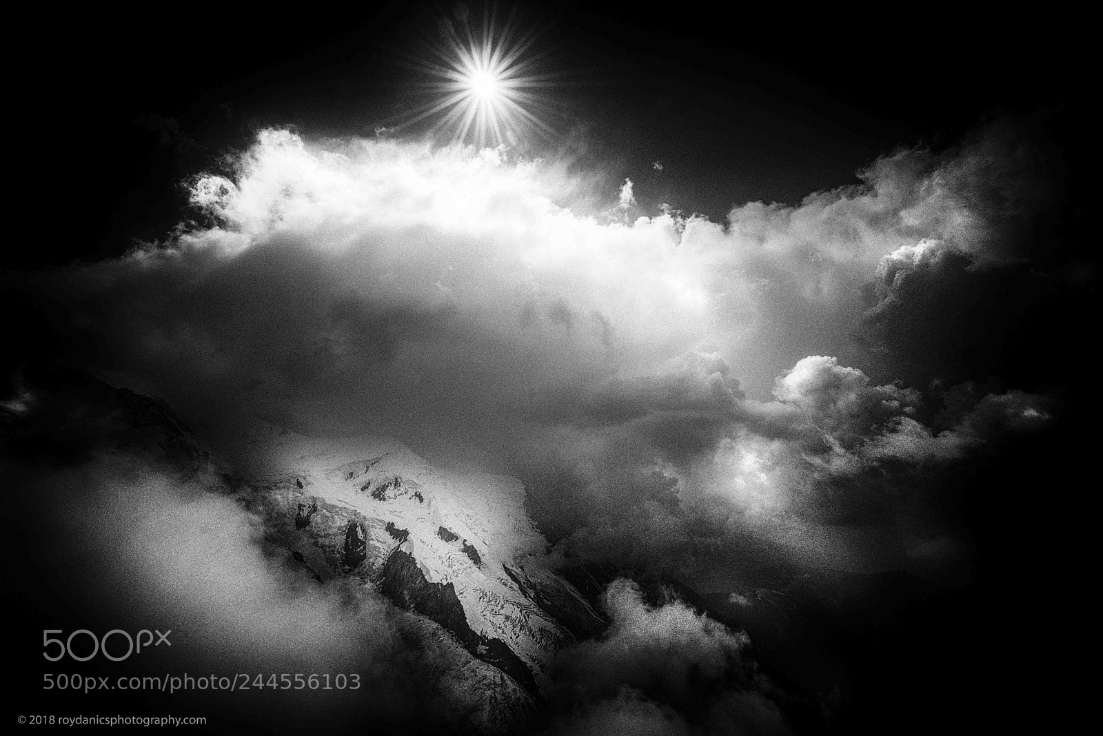 Nikon D810 sample photo. Top of dark mountian photography