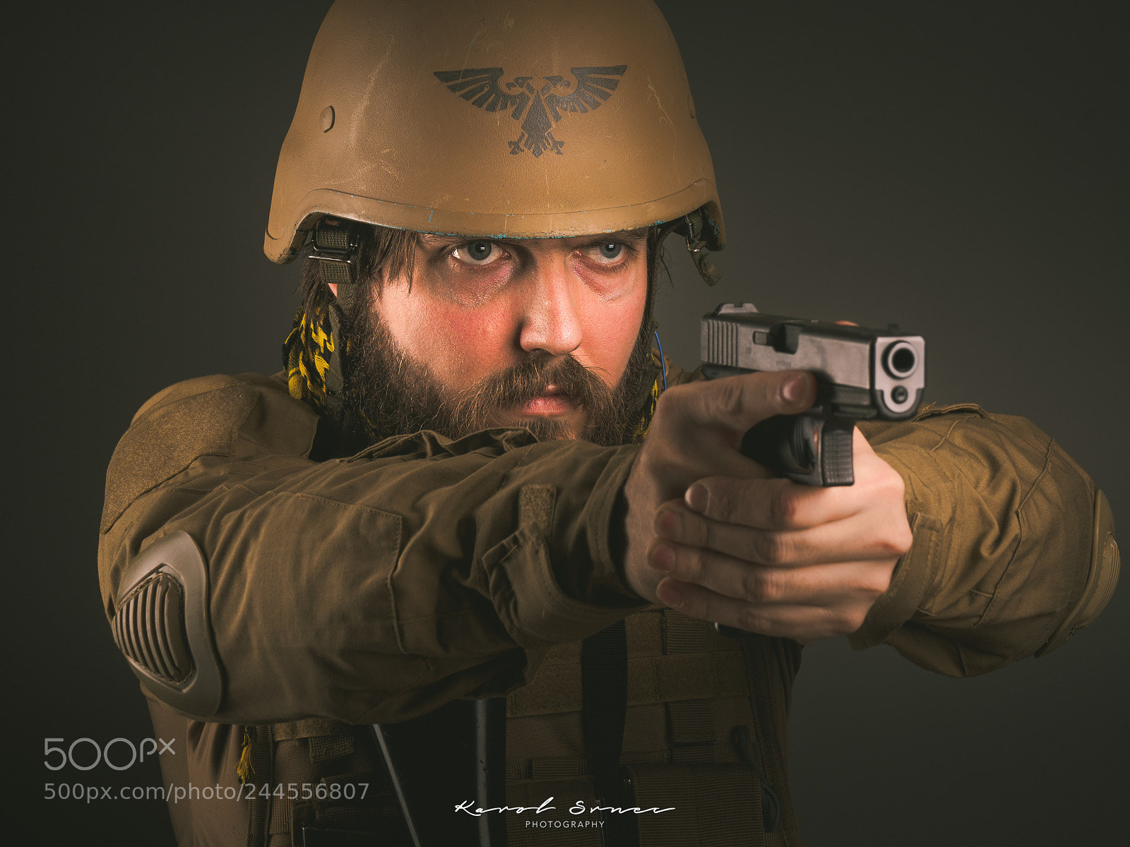 Olympus OM-D E-M1 Mark II sample photo. Soldier photography