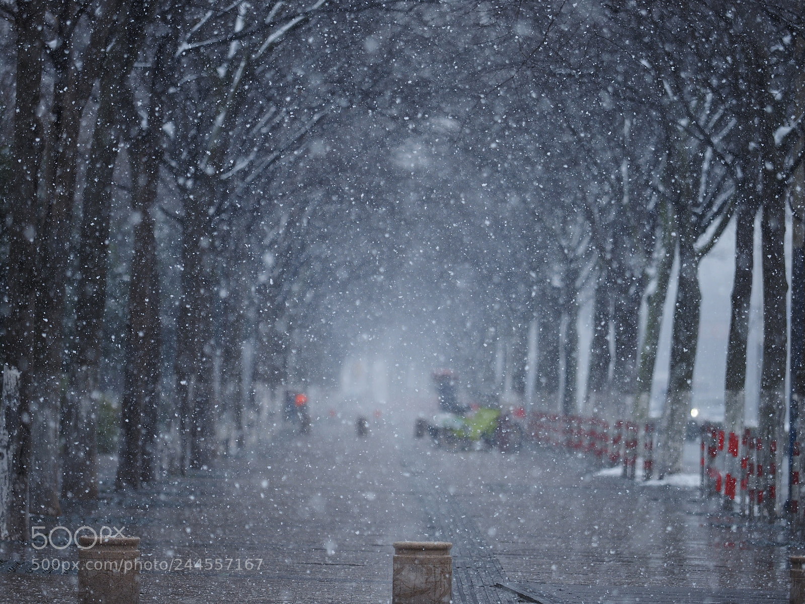 Olympus OM-D E-M1 sample photo. The beautiful snowing landscape photography