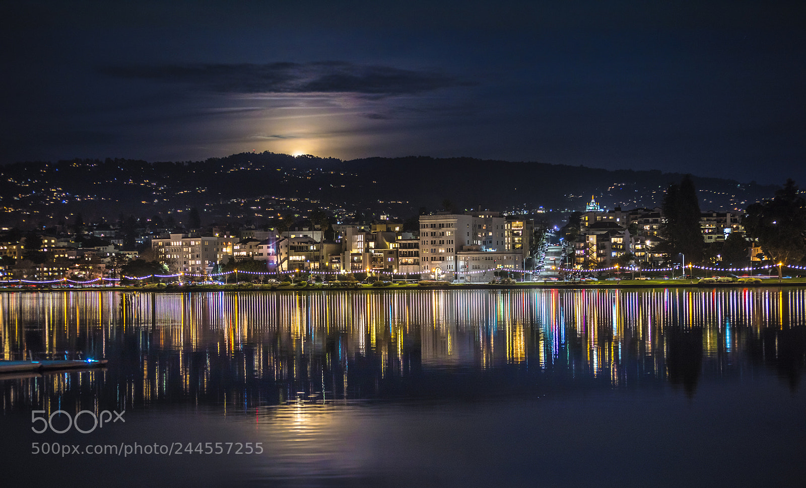 Nikon D810 sample photo. Full moon rising photography
