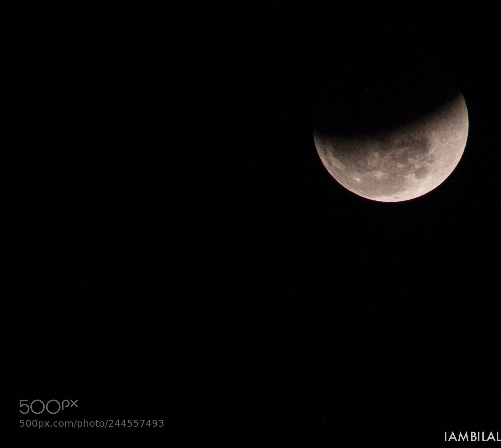 Canon EOS 70D sample photo. Lunar eclipse. january 31, 2018. photography