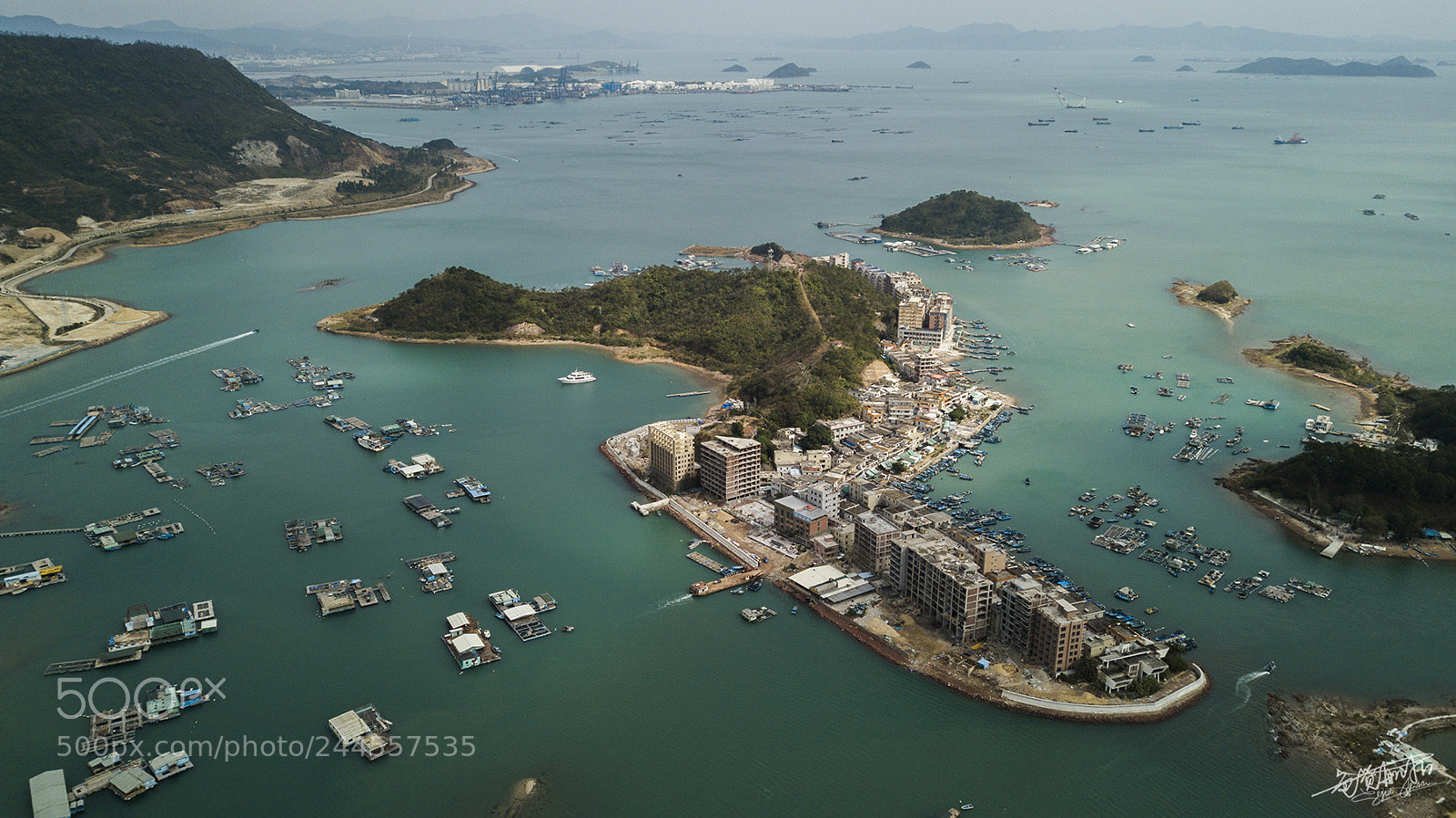DJI FC220 sample photo. Shenzhen photography