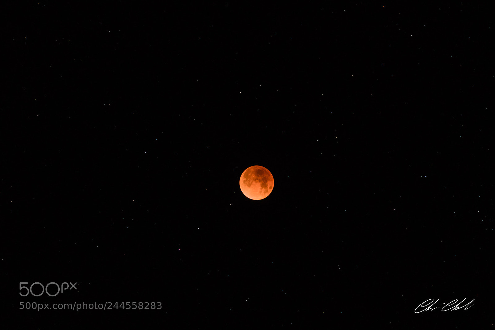 Sony a7R III sample photo. Lunar eclipse photography