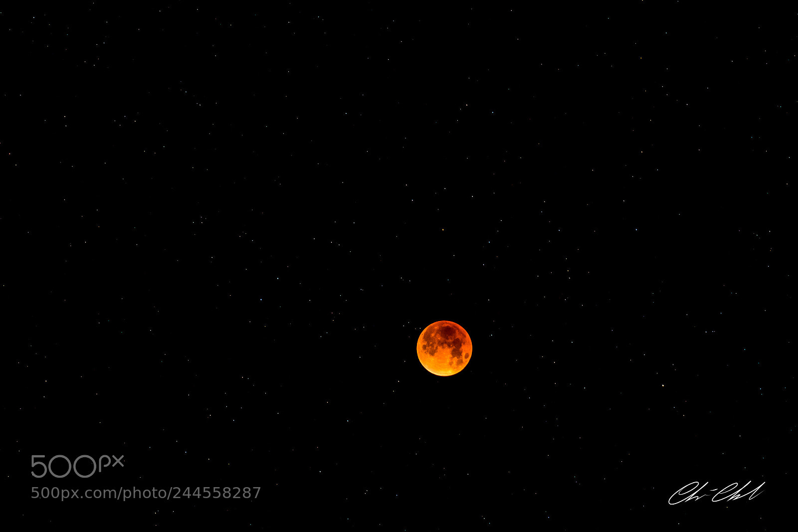 Sony a7R III sample photo. Lunar eclipse photography